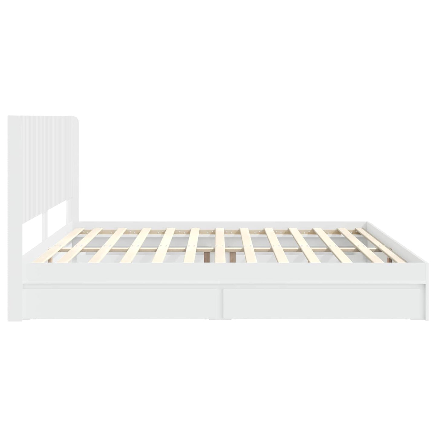 vidaXL Καλάθι με αποθήκη και κεφαλάρι Λευκό 180 x 200 cm