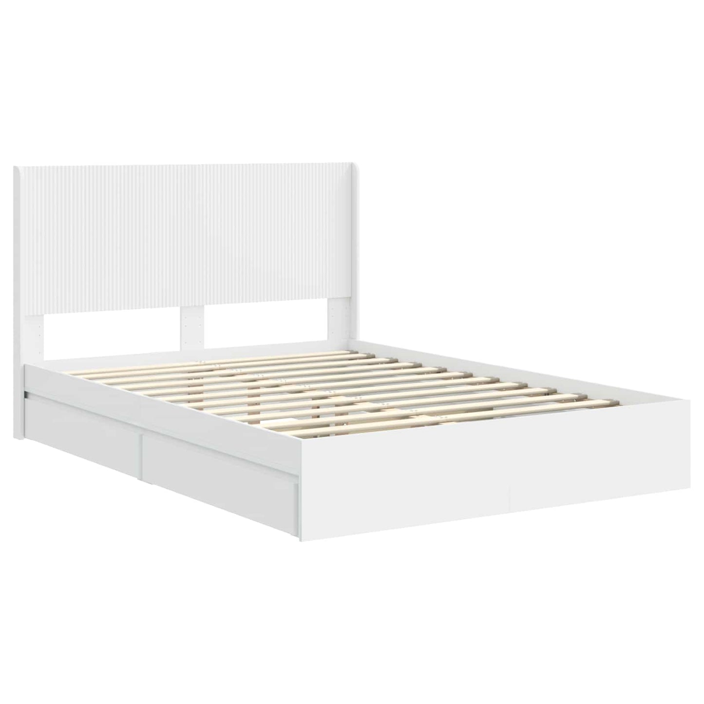 vidaXL Καλάθι με αποθήκη και κεφαλάρι Λευκό 160 x 200 cm