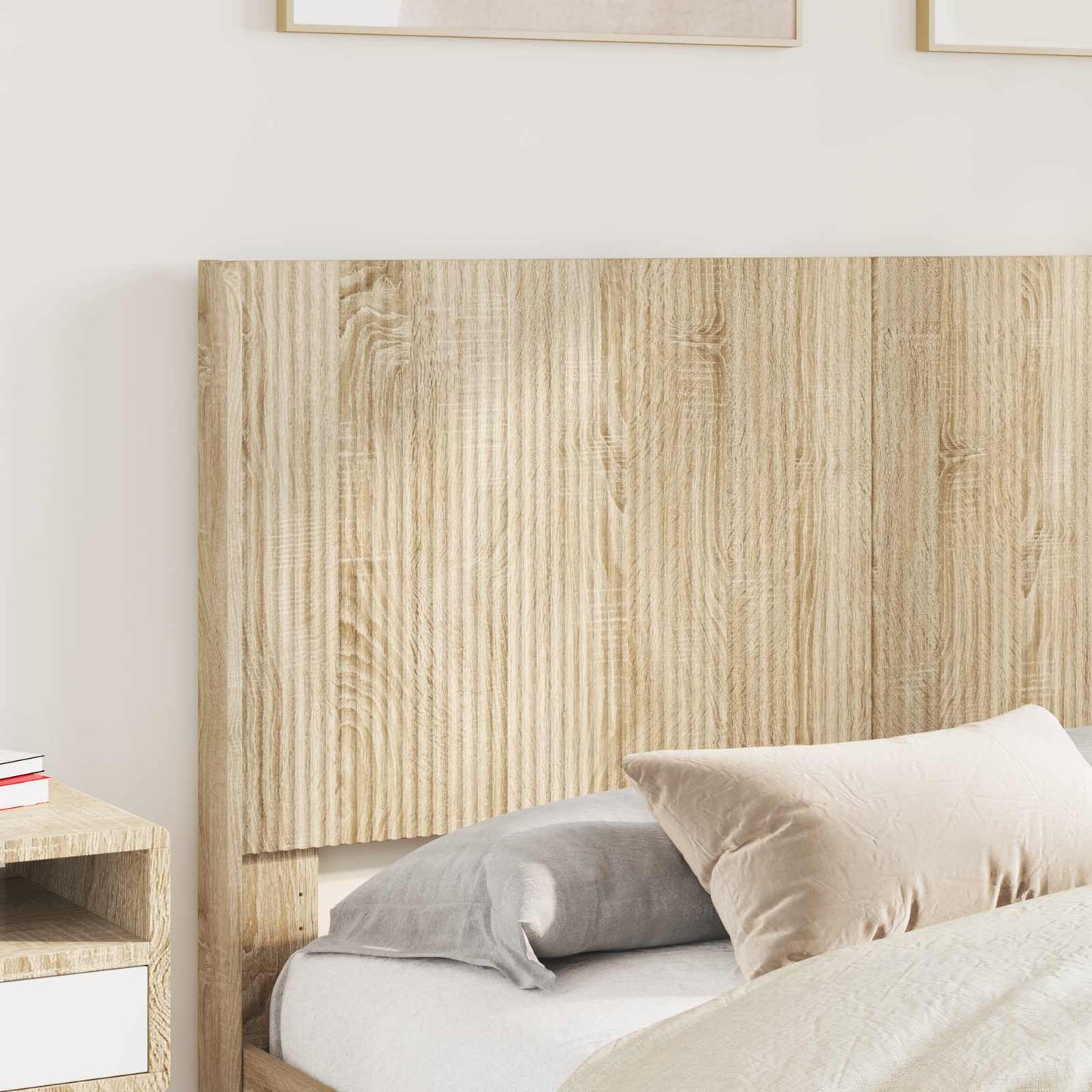 vidaXL Καλάθι με αποθήκη και κεφαλάρι Sonoma Δρυς 160 x 200 cm