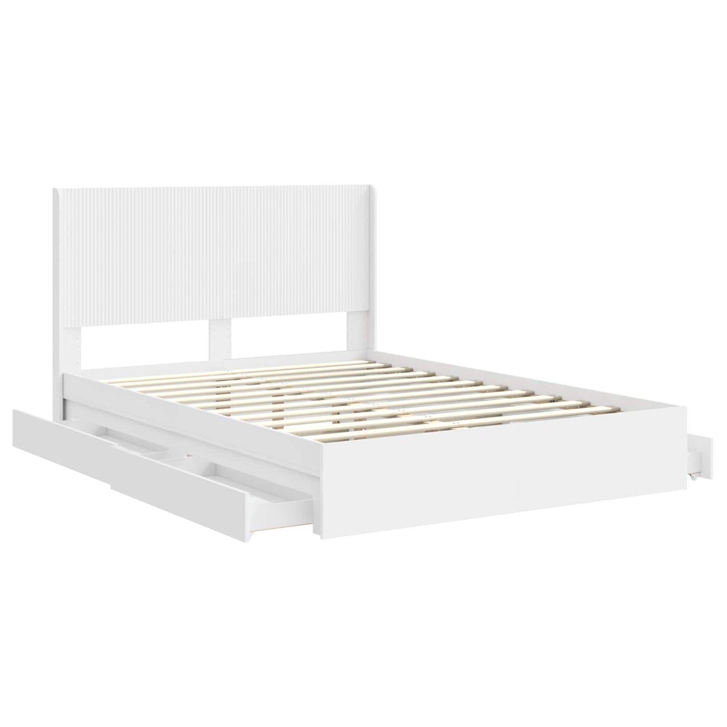 vidaXL Καλάθι με αποθήκη και κεφαλάρι 3 pcs Επεξεργασμένο Ξύλο