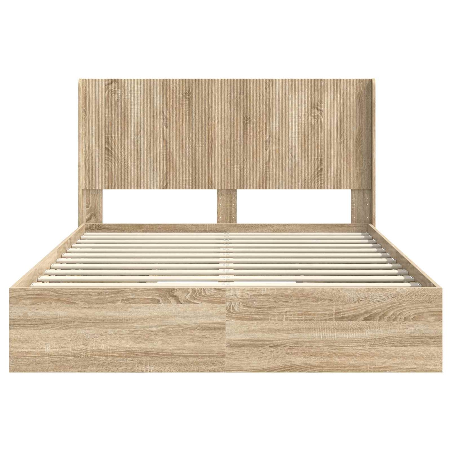 vidaXL Καλάθι με αποθήκη και κεφαλάρι Sonoma Δρυς 120 x 200 cm