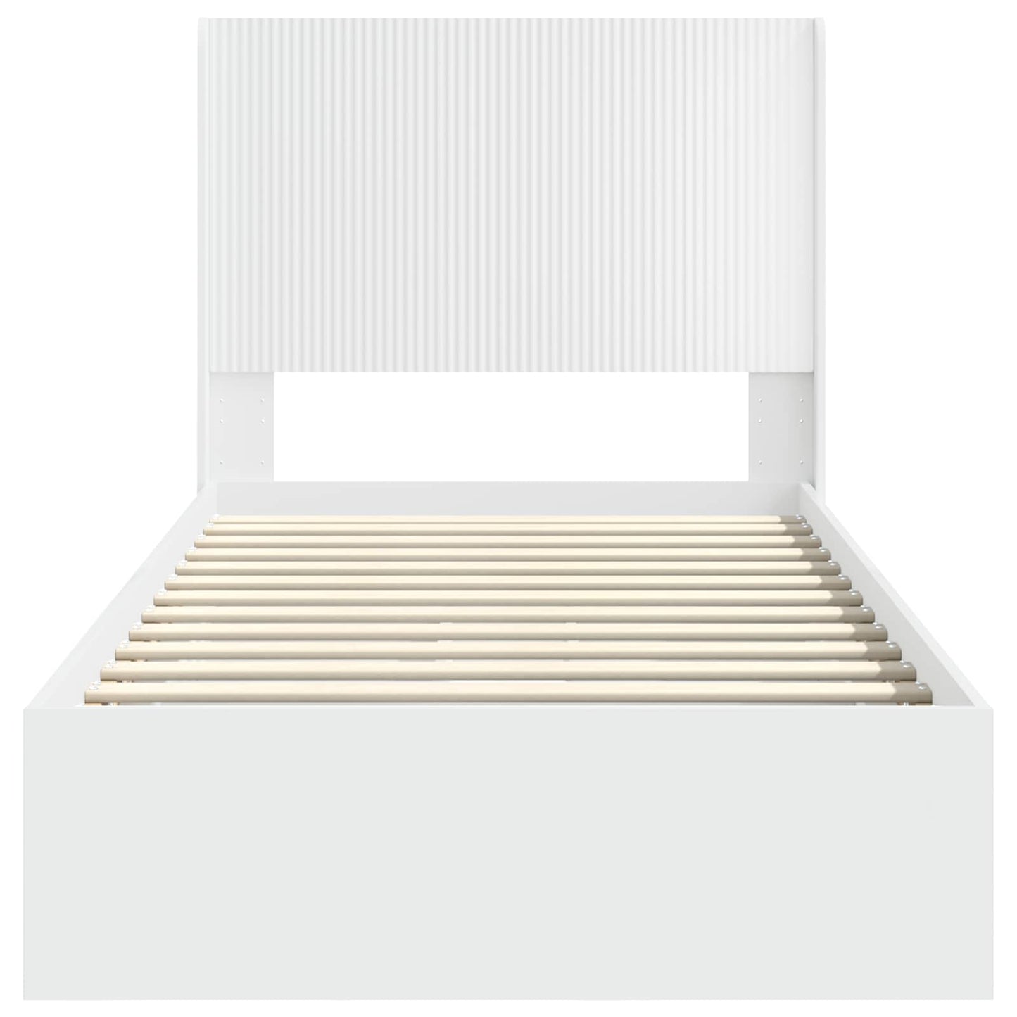 vidaXL Καλάθι με αποθήκη και κεφαλάρι Λευκό 75 x 190 cm