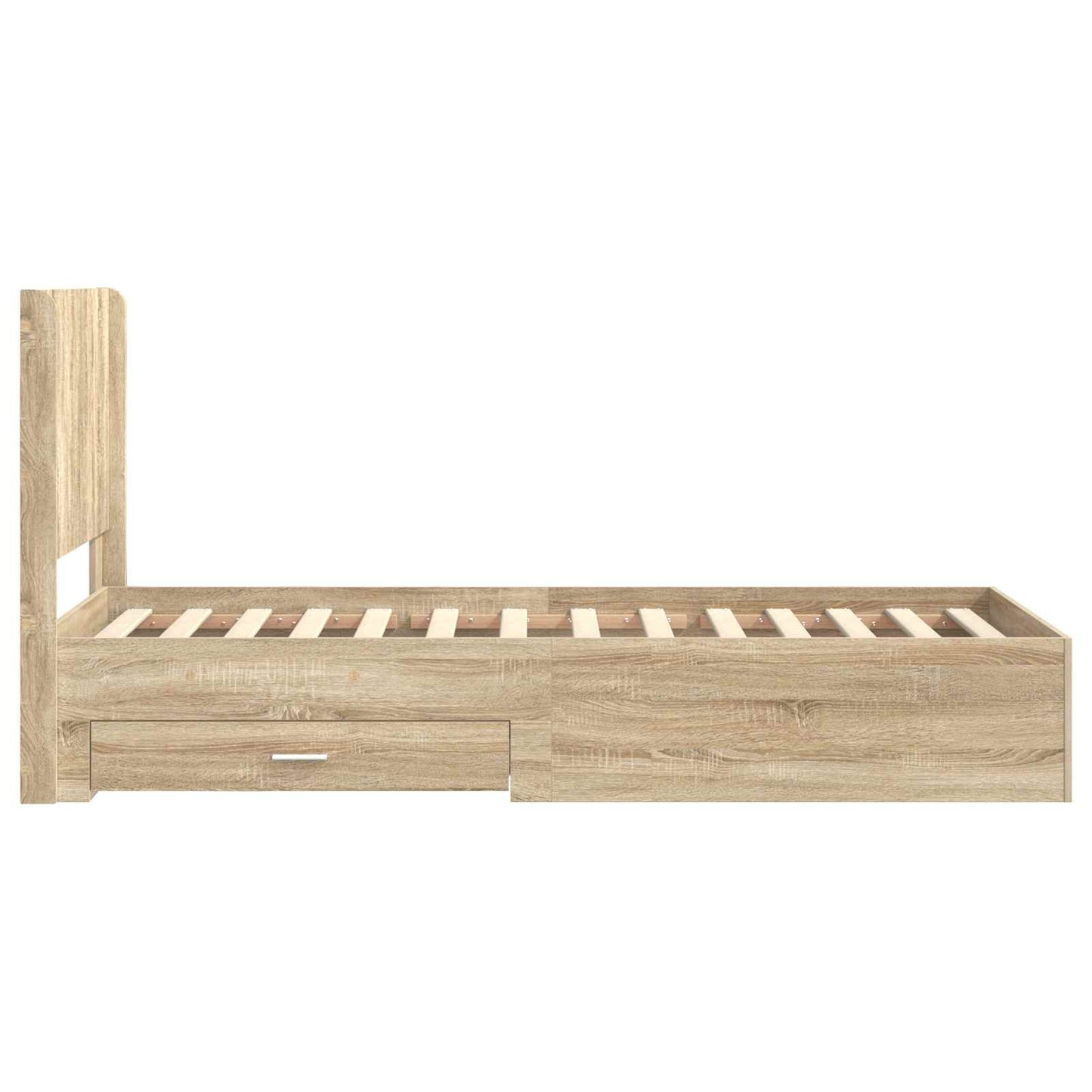 vidaXL Καλάθι με αποθήκη και κεφαλάρι Sonoma Δρυς 100 x 200 cm