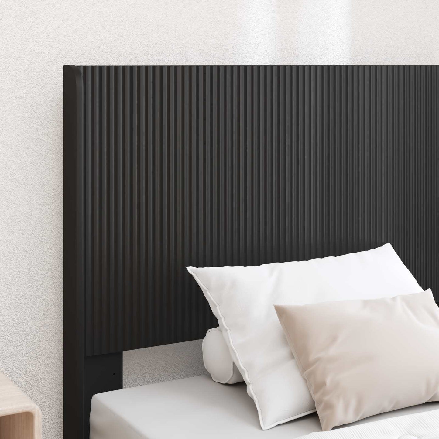vidaXL Καλάθι με αποθήκη και κεφαλάρι Μαύρο 75 x 190 cm