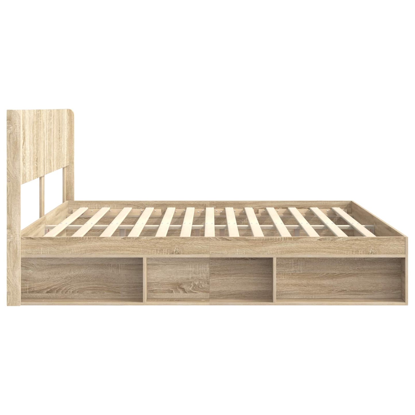 vidaXL Καλάθι με αποθήκη και κεφαλάρι Sonoma Δρυς 180 x 200 cm