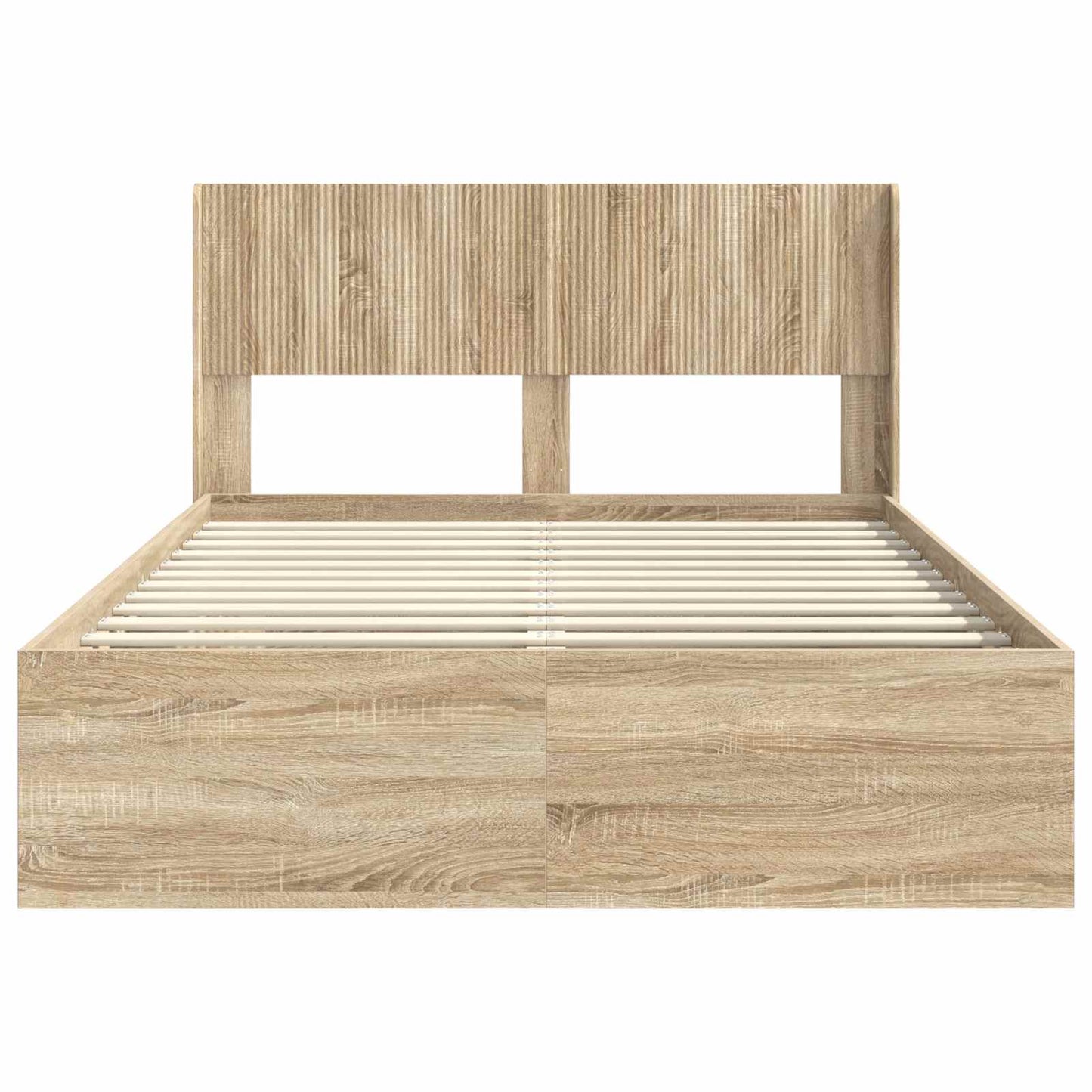 vidaXL Καλάθι με αποθήκη και κεφαλάρι Sonoma Δρυς 140 x 200 cm