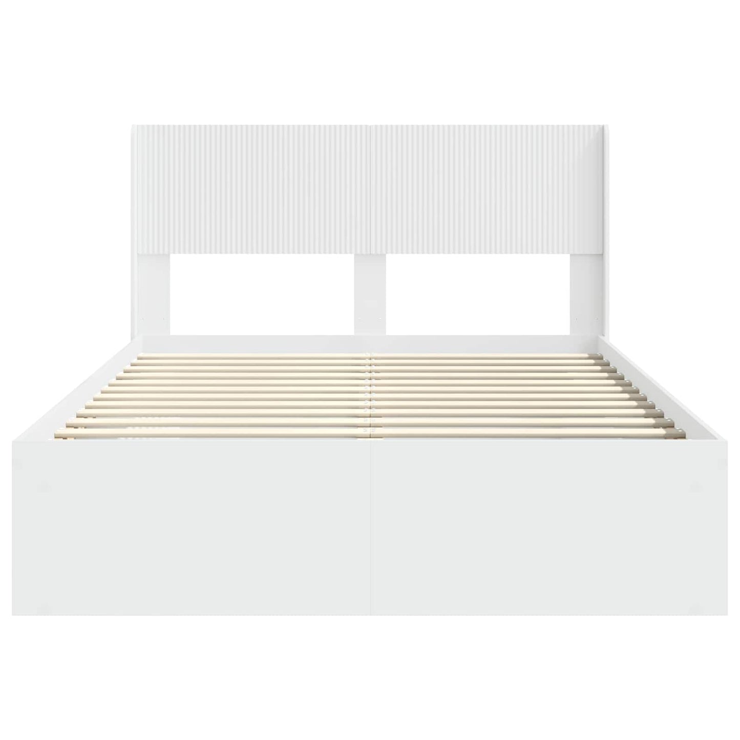 vidaXL Καλάθι με αποθήκη και κεφαλάρι Λευκό 140 x 190 cm