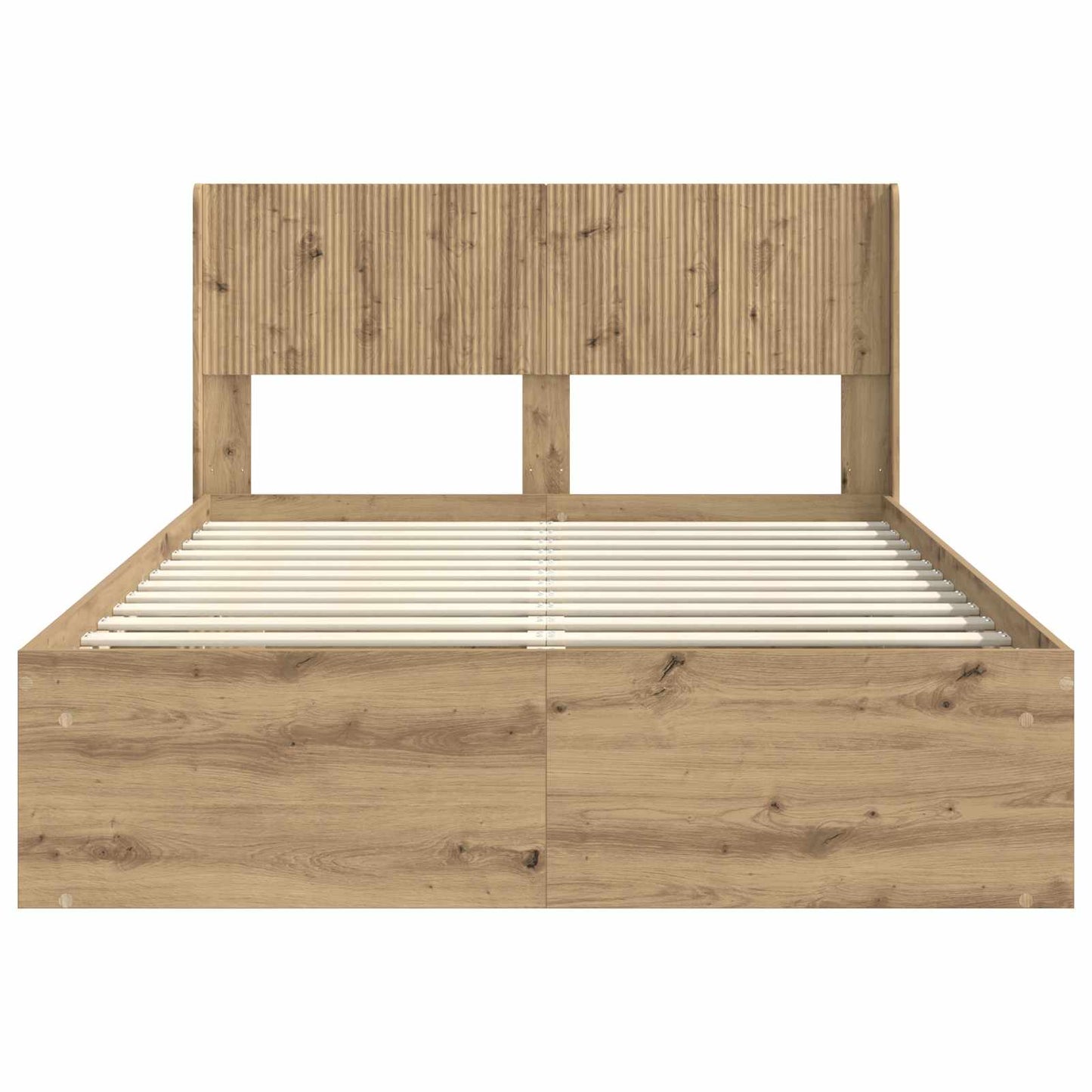vidaXL Καλάθι με αποθήκη και κεφαλάρι Artisan Δρυς 140 x 190 cm