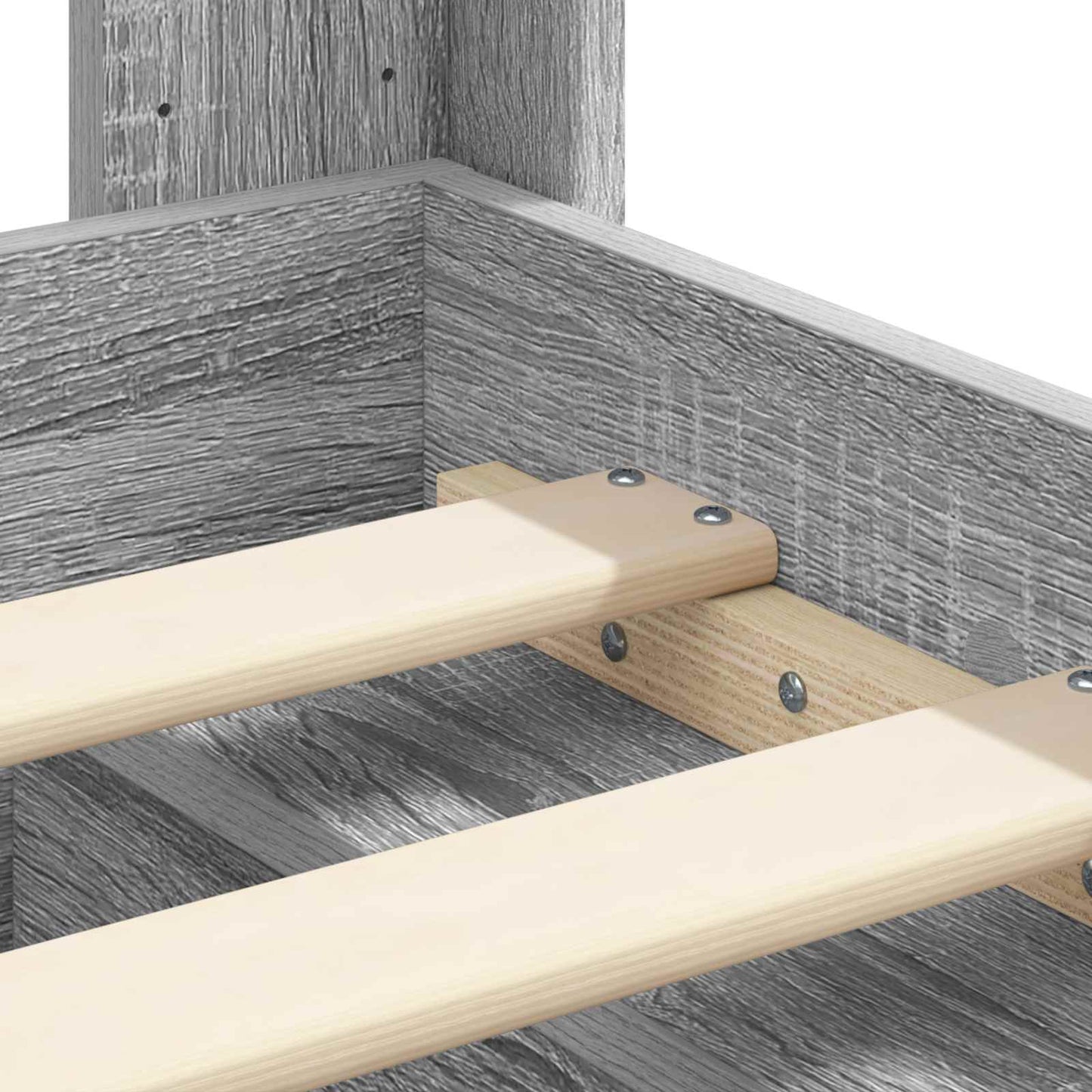 vidaXL Καλάθι με αποθήκη και κεφαλάρι Γκρι Sonoma 120 x 200 cm