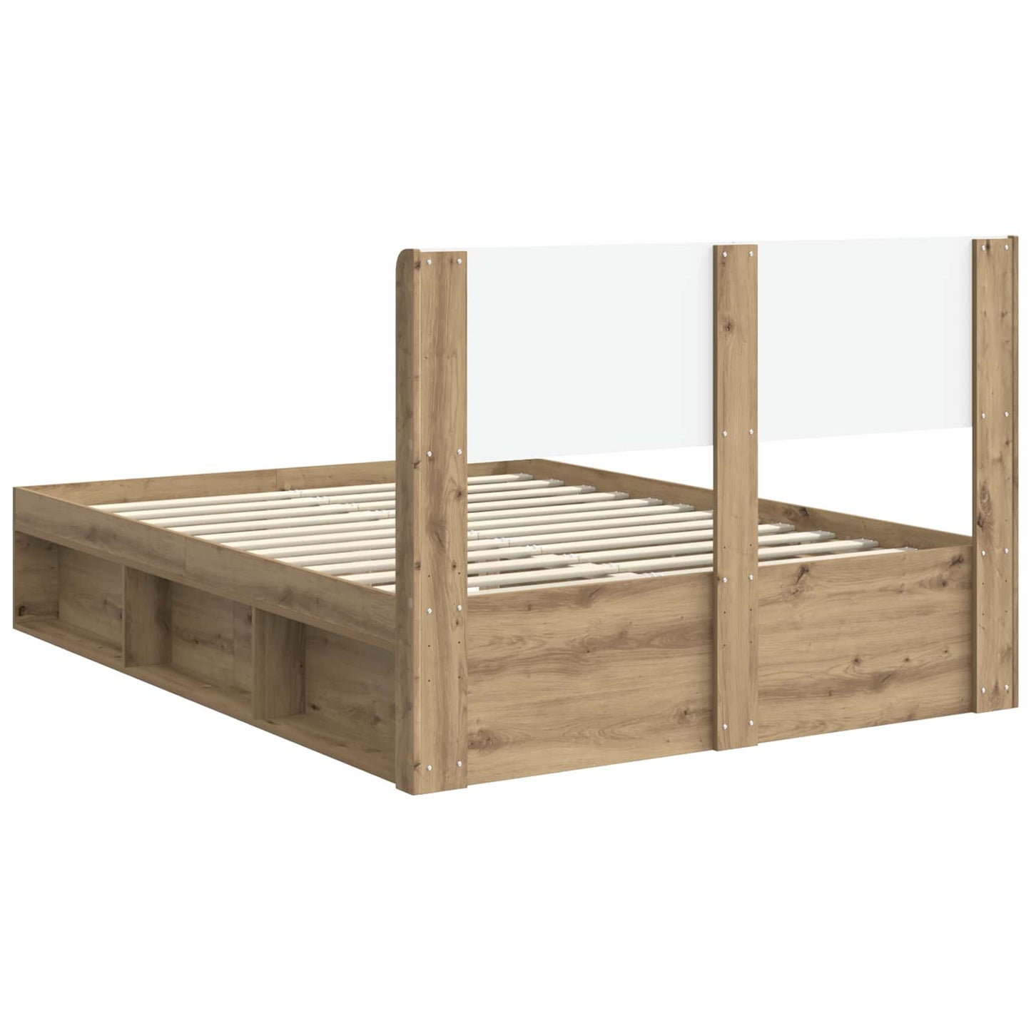 vidaXL Καλάθι με αποθήκη και κεφαλάρι Artisan Δρυς 120 x 200 cm