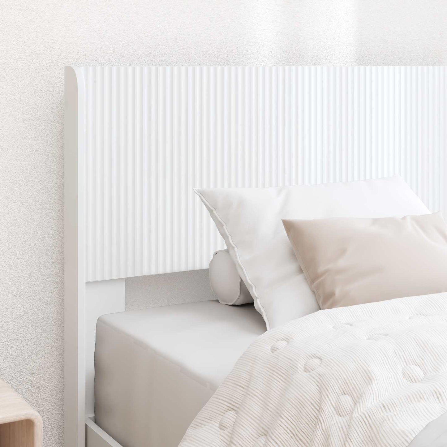 vidaXL Καλάθι με αποθήκη και κεφαλάρι Λευκό 100 x 200 cm