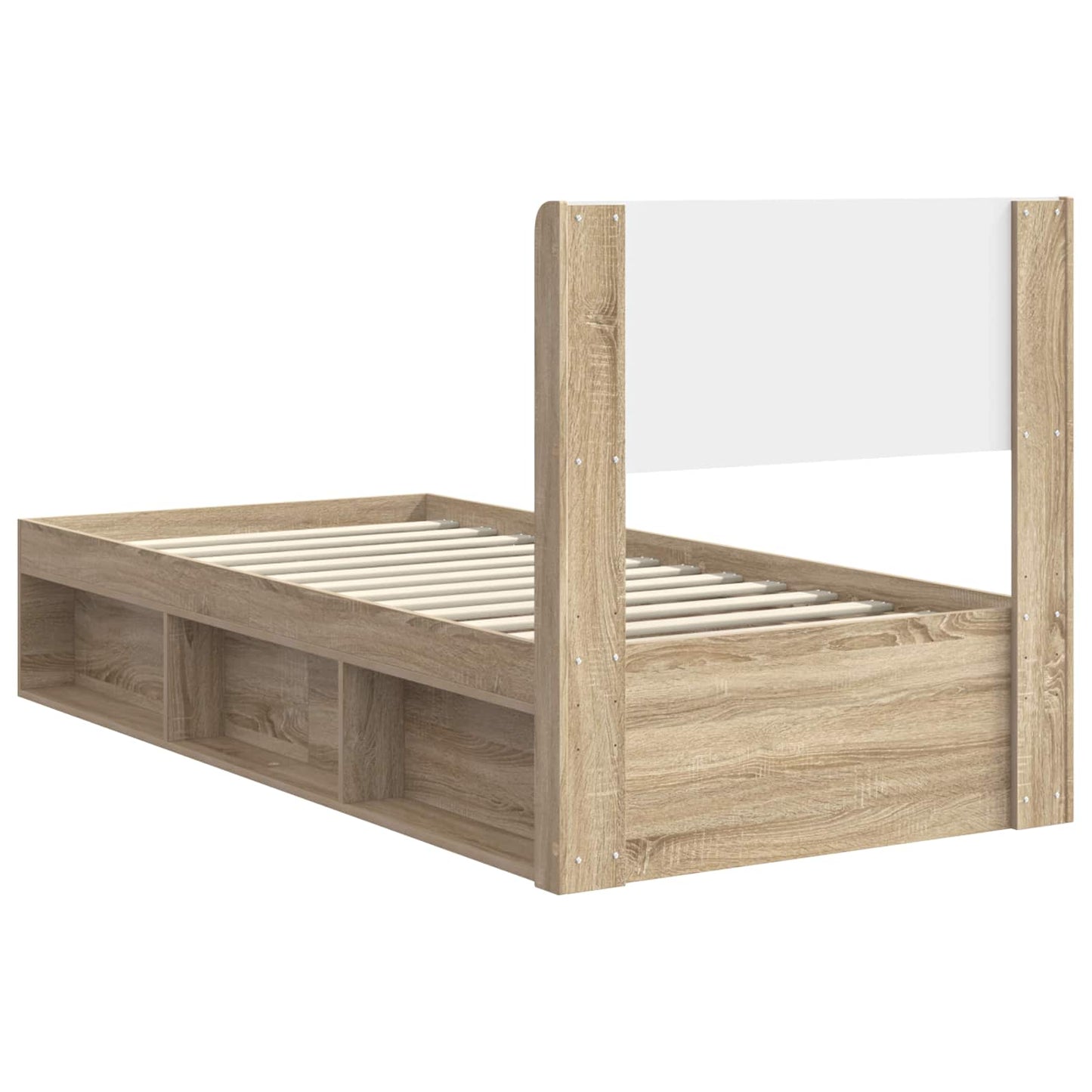 vidaXL Καλάθι με αποθήκη και κεφαλάρι Sonoma Δρυς 100 x 200 cm