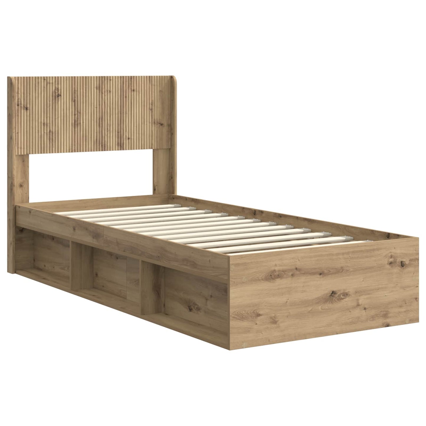 vidaXL Καλάθι με αποθήκη και κεφαλάρι Artisan Δρυς 100 x 200 cm