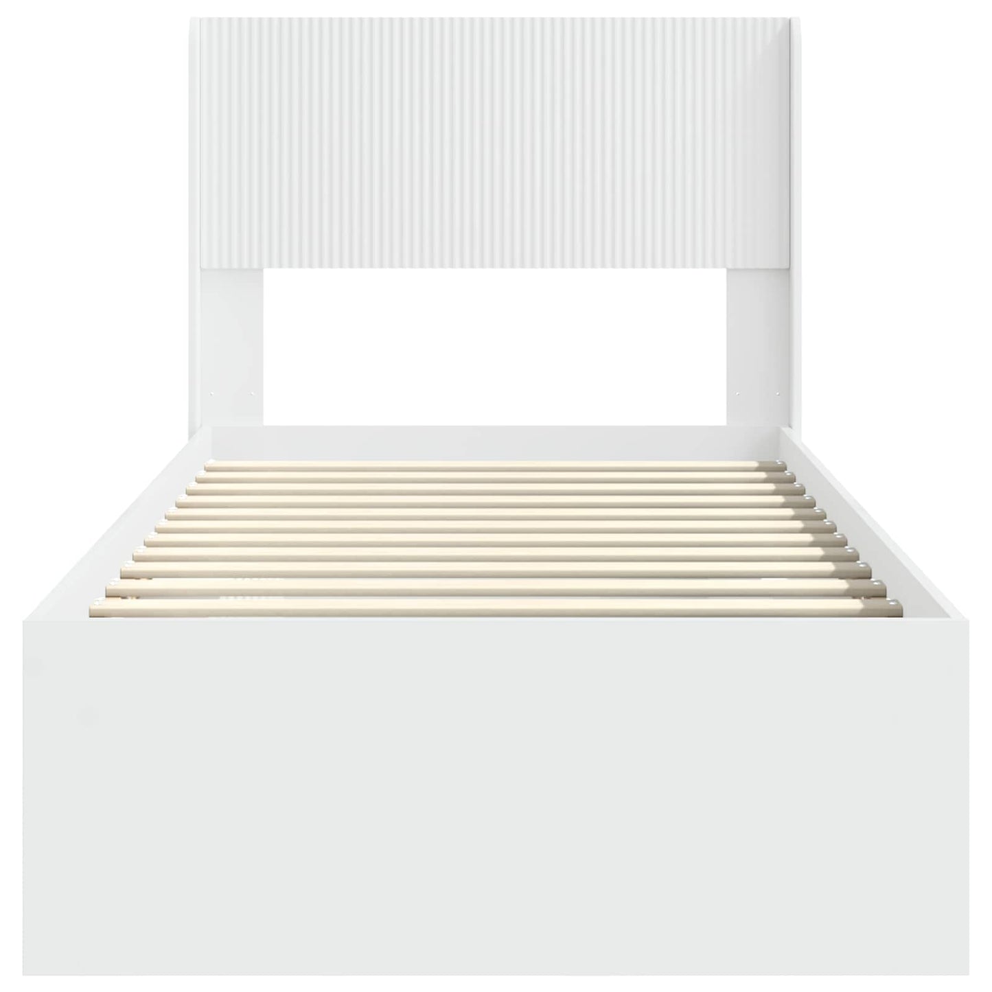 vidaXL Καλάθι με αποθήκη και κεφαλάρι Λευκό 90 x 200 cm