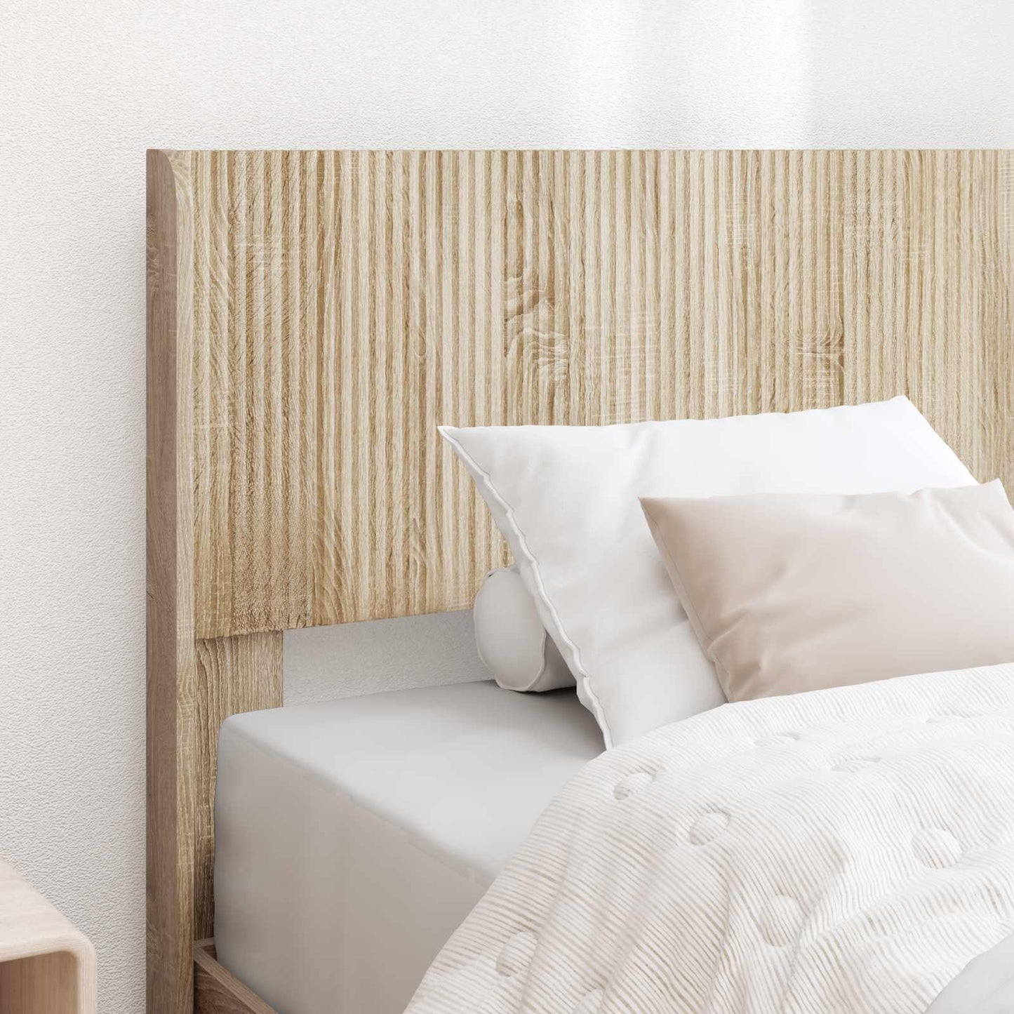 vidaXL Καλάθι με αποθήκη και κεφαλάρι Sonoma Δρυς 90 x 190 cm