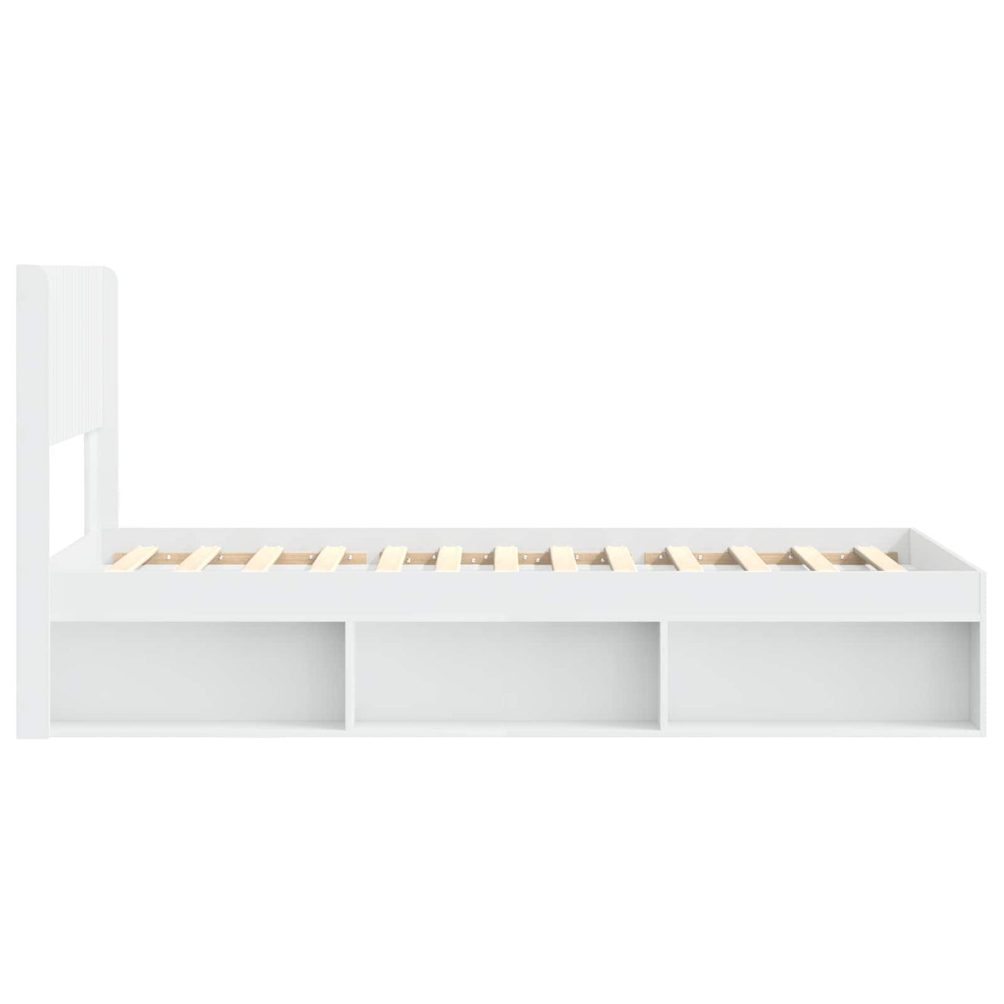 vidaXL Καλάθι με αποθήκη και κεφαλάρι Λευκό 75 x 190 cm