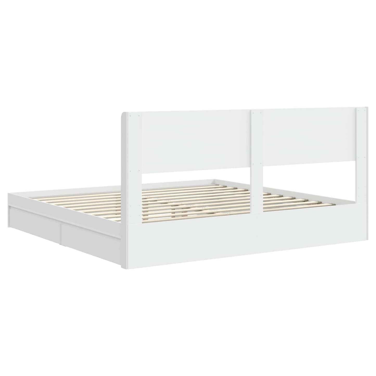 vidaXL Καλάθι με αποθήκη και κεφαλάρι Λευκό 180 x 200 cm