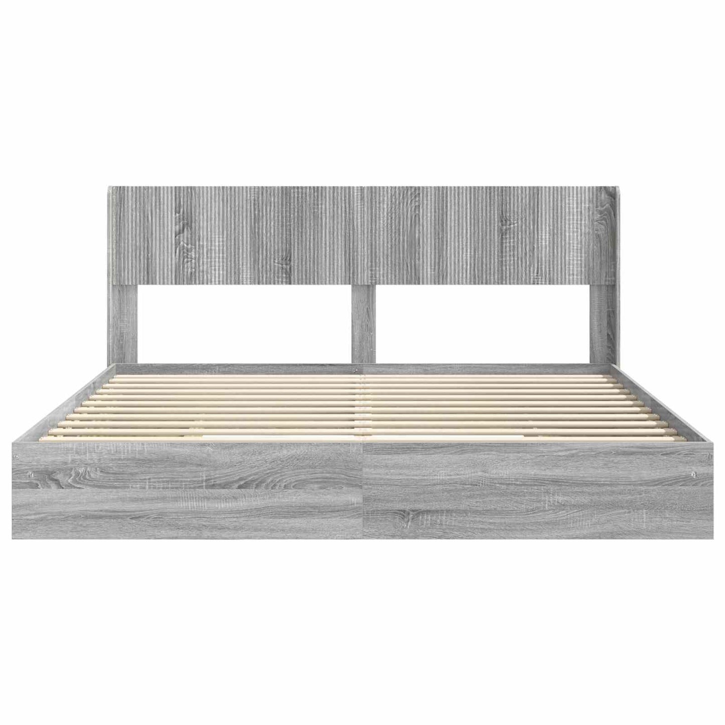vidaXL Καλάθι με αποθήκη και κεφαλάρι Γκρι Sonoma 180 x 200 cm