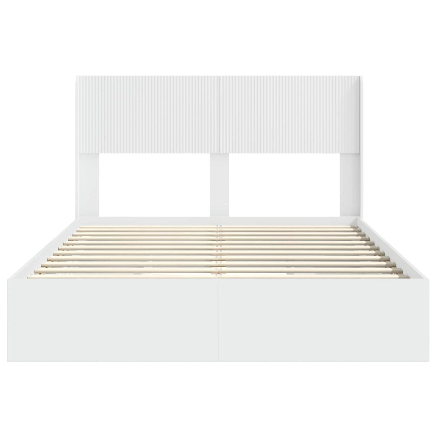 vidaXL Καλάθι με αποθήκη και κεφαλάρι Λευκό 160 x 200 cm