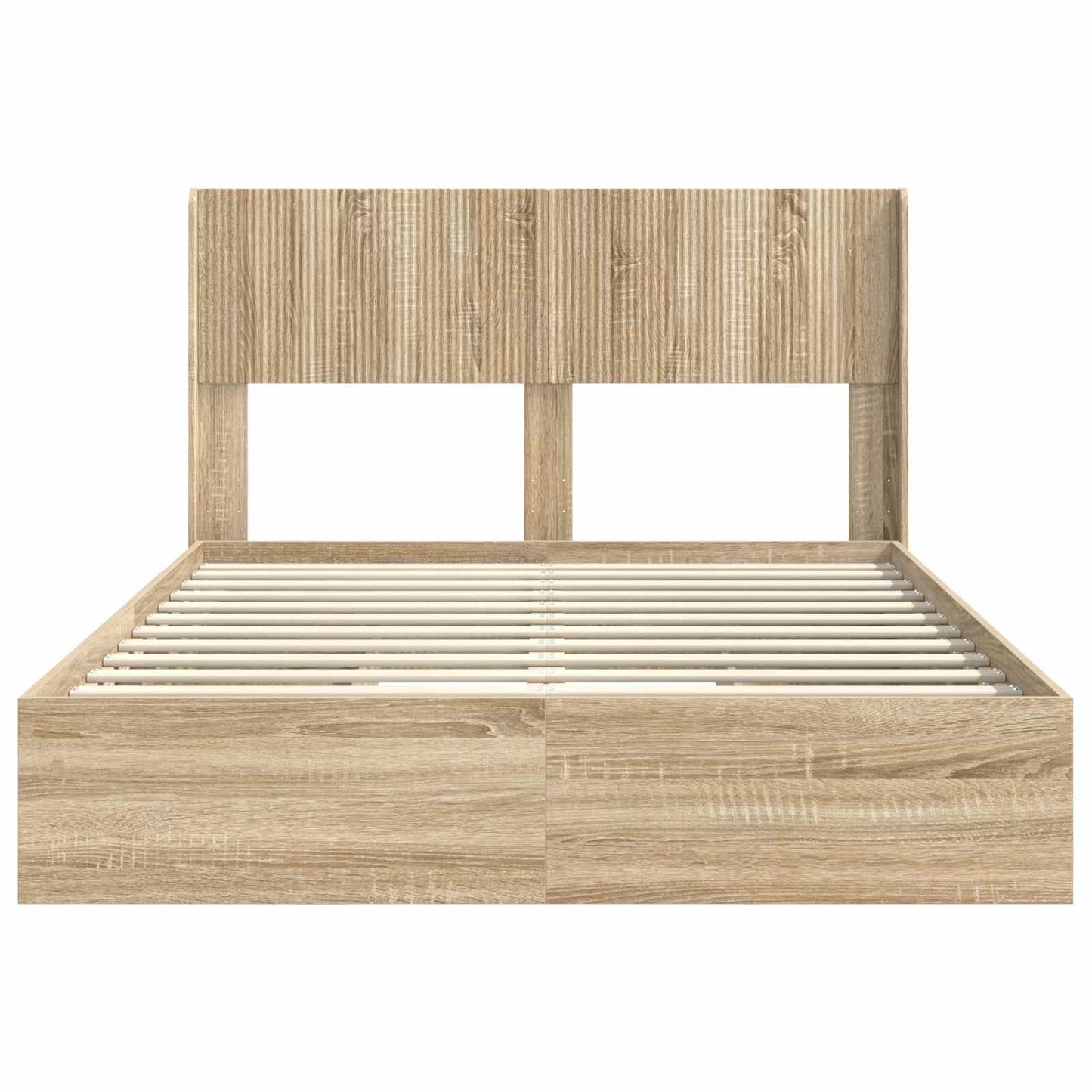 vidaXL Καλάθι με αποθήκη και κεφαλάρι Sonoma Δρυς 160 x 200 cm