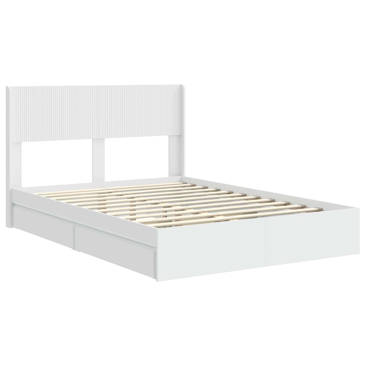 vidaXL Καλάθι με αποθήκη και κεφαλάρι Λευκό 140 x 200 cm