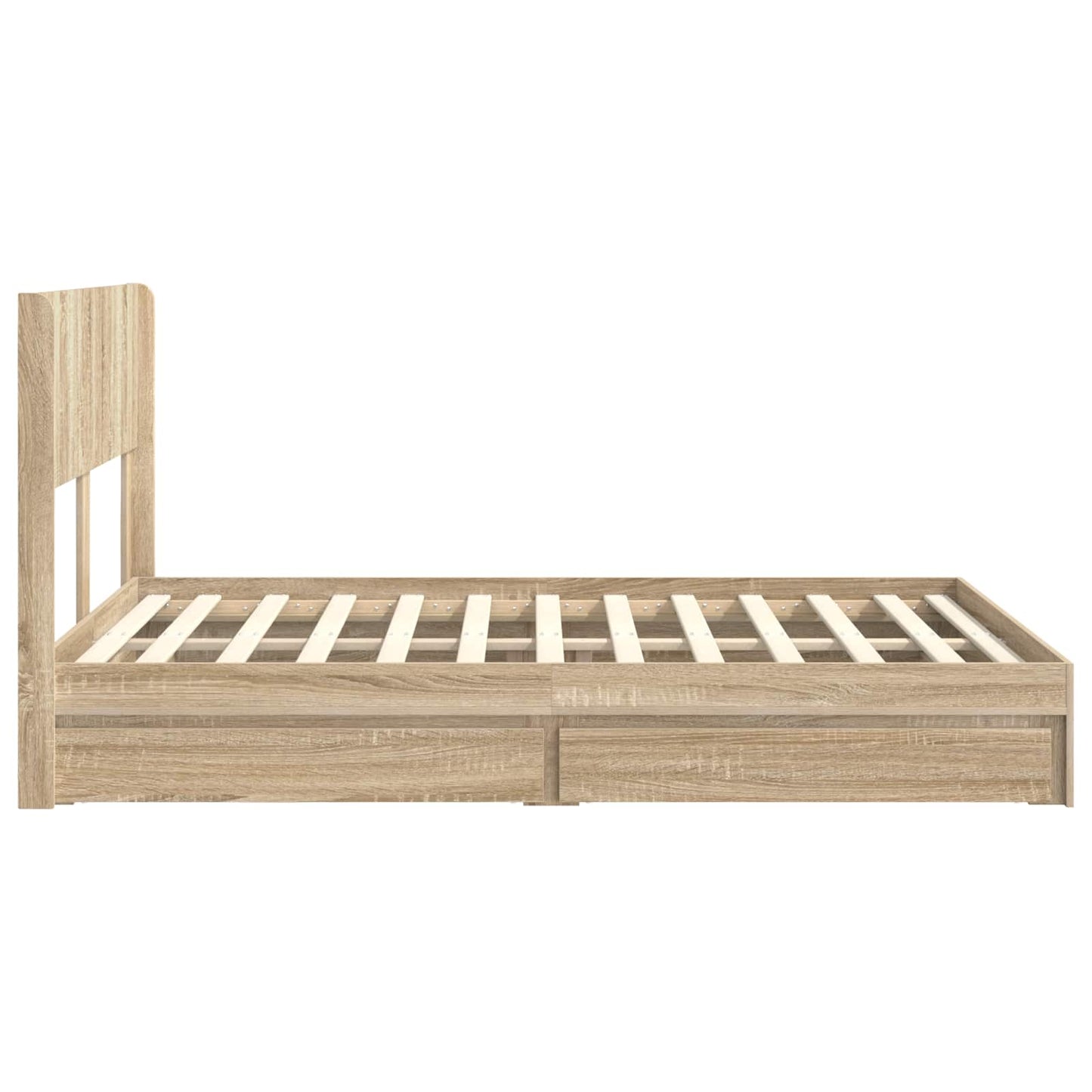 vidaXL Καλάθι με αποθήκη και κεφαλάρι Sonoma Δρυς 140 x 190 cm