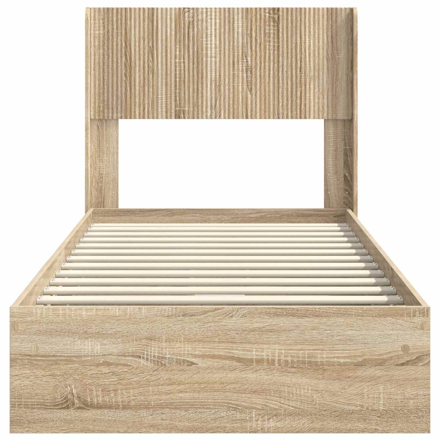 vidaXL Καλάθι με αποθήκη και κεφαλάρι Sonoma Δρυς 90 x 190 cm