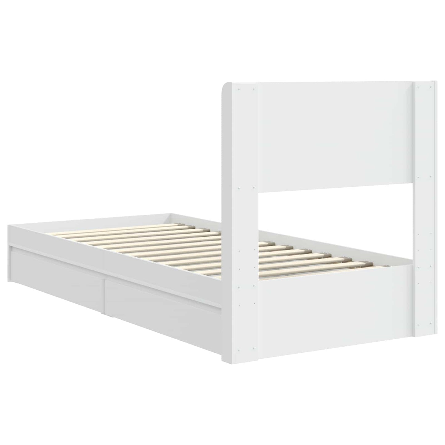 vidaXL Καλάθι με αποθήκη και κεφαλάρι Λευκό 75 x 190 cm
