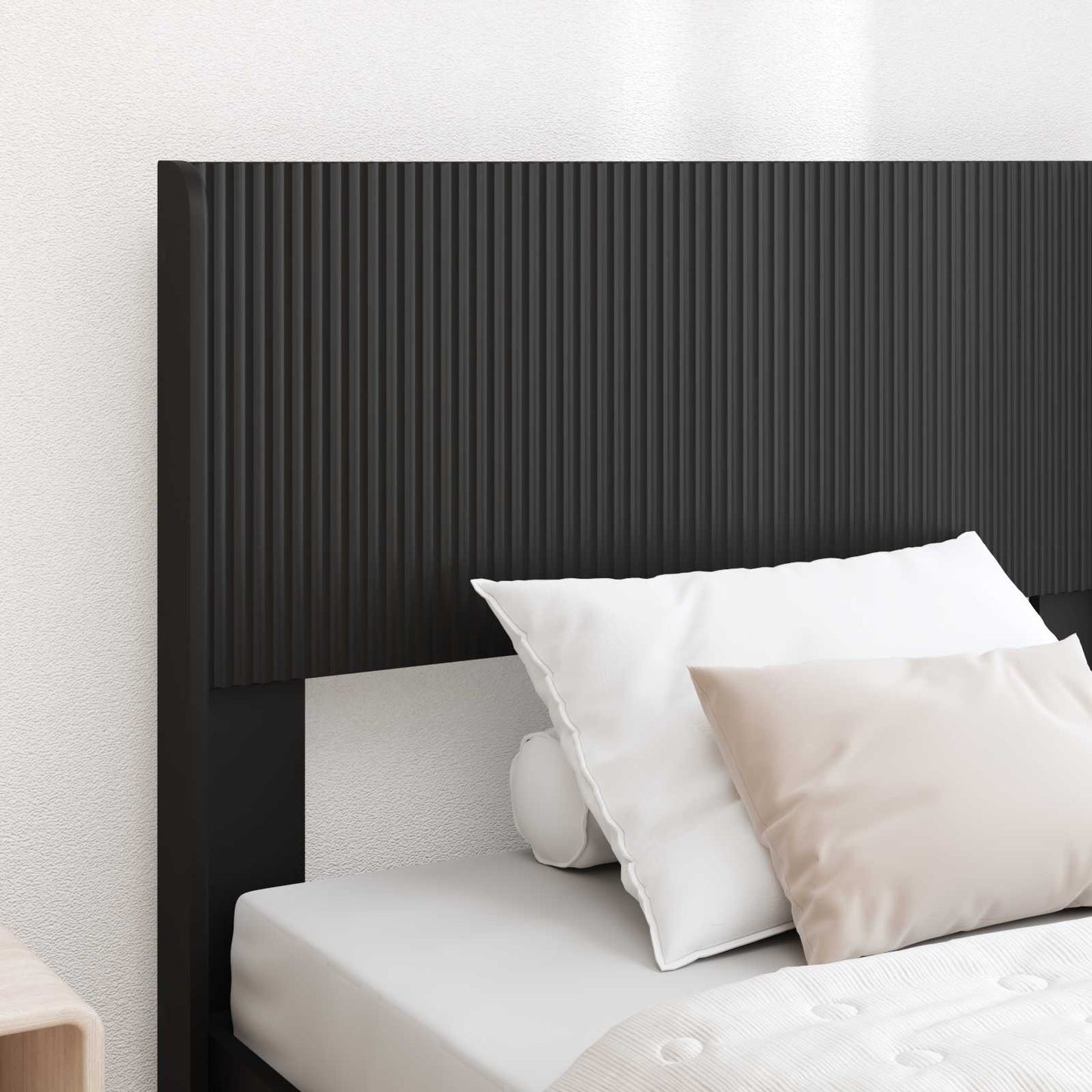 vidaXL Καλάθι με αποθήκη και κεφαλάρι Μαύρο 75 x 190 cm