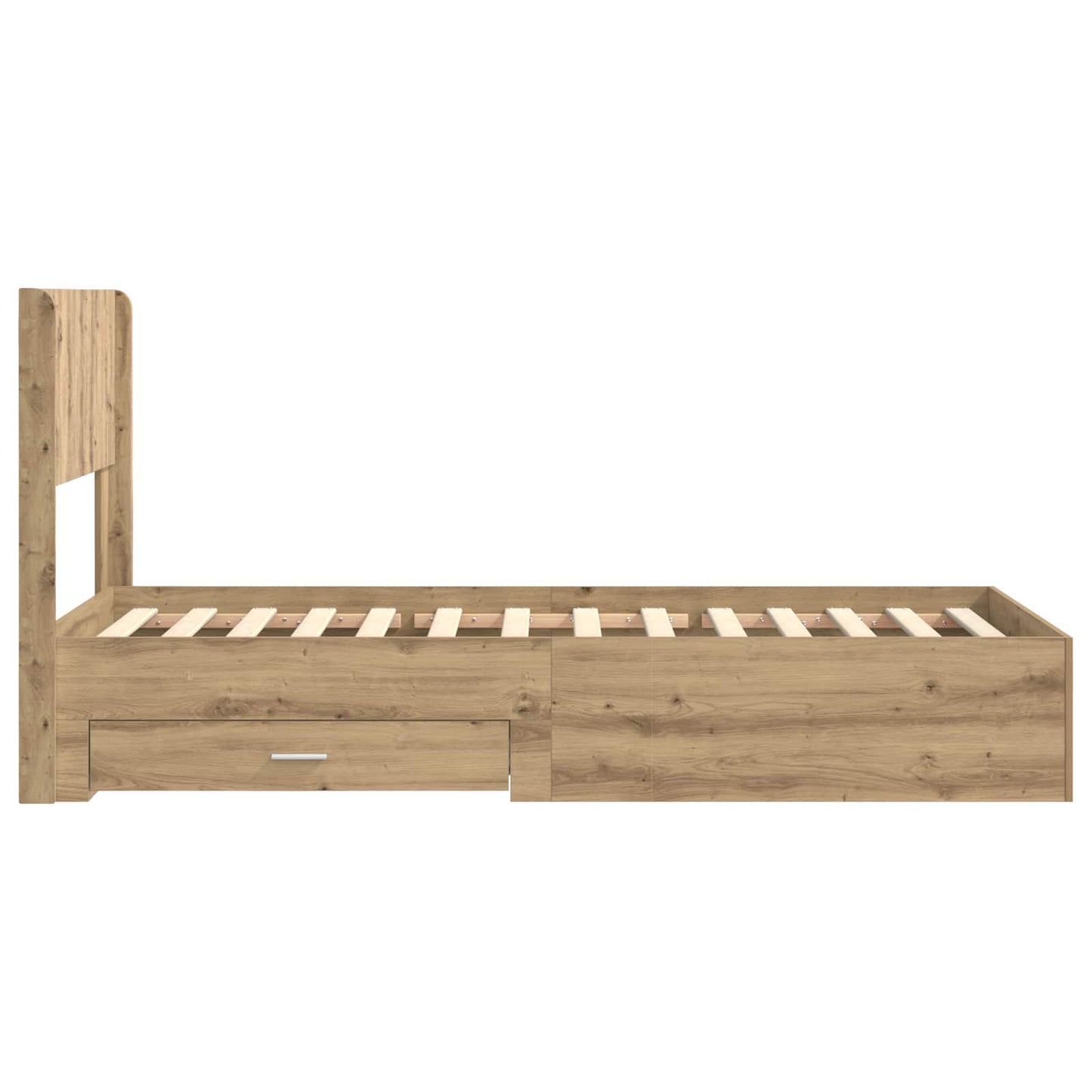 vidaXL Καλάθι με αποθήκη και κεφαλάρι Artisan Δρυς 100 x 200 cm