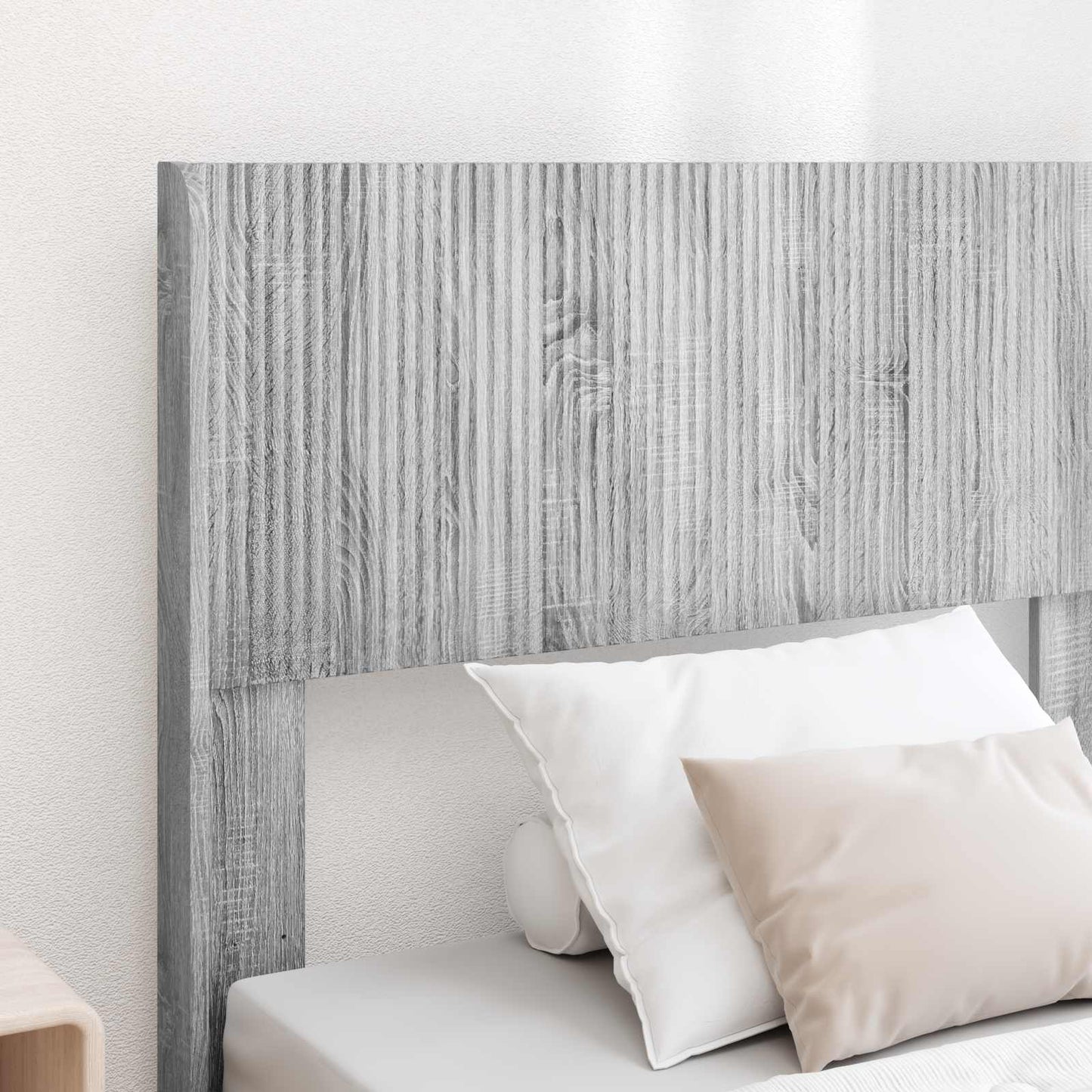 vidaXL Καλάθι με αποθήκη και κεφαλάρι Γκρι Sonoma 75 x 190 cm