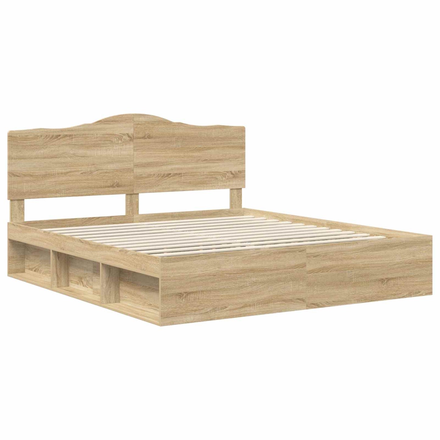 vidaXL Σκελετός Κρεβατιού Σονόμα 180 x 200 cm Στερεά ξυλεία πεύκου