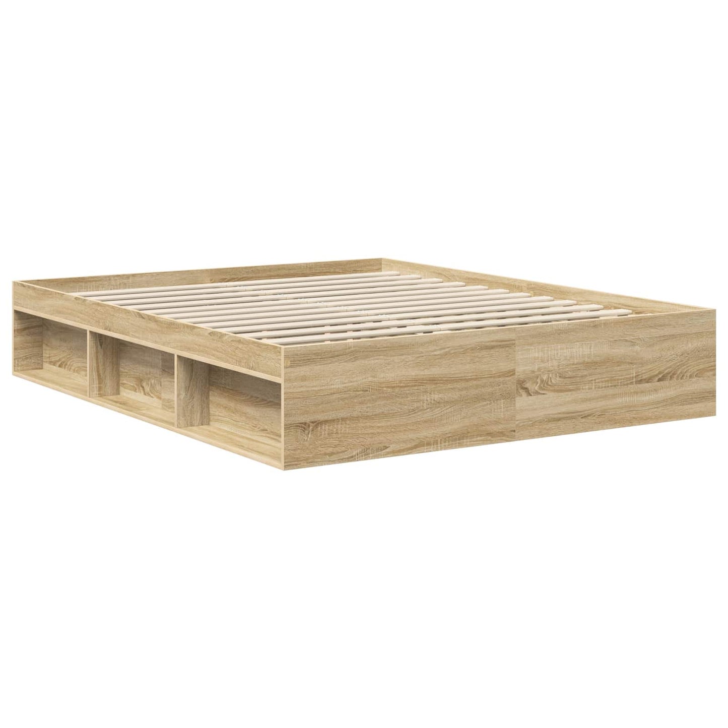 vidaXL Σκελετός Κρεβατιού Σονόμα 160 x 200 cm Στερεά ξυλεία πεύκου