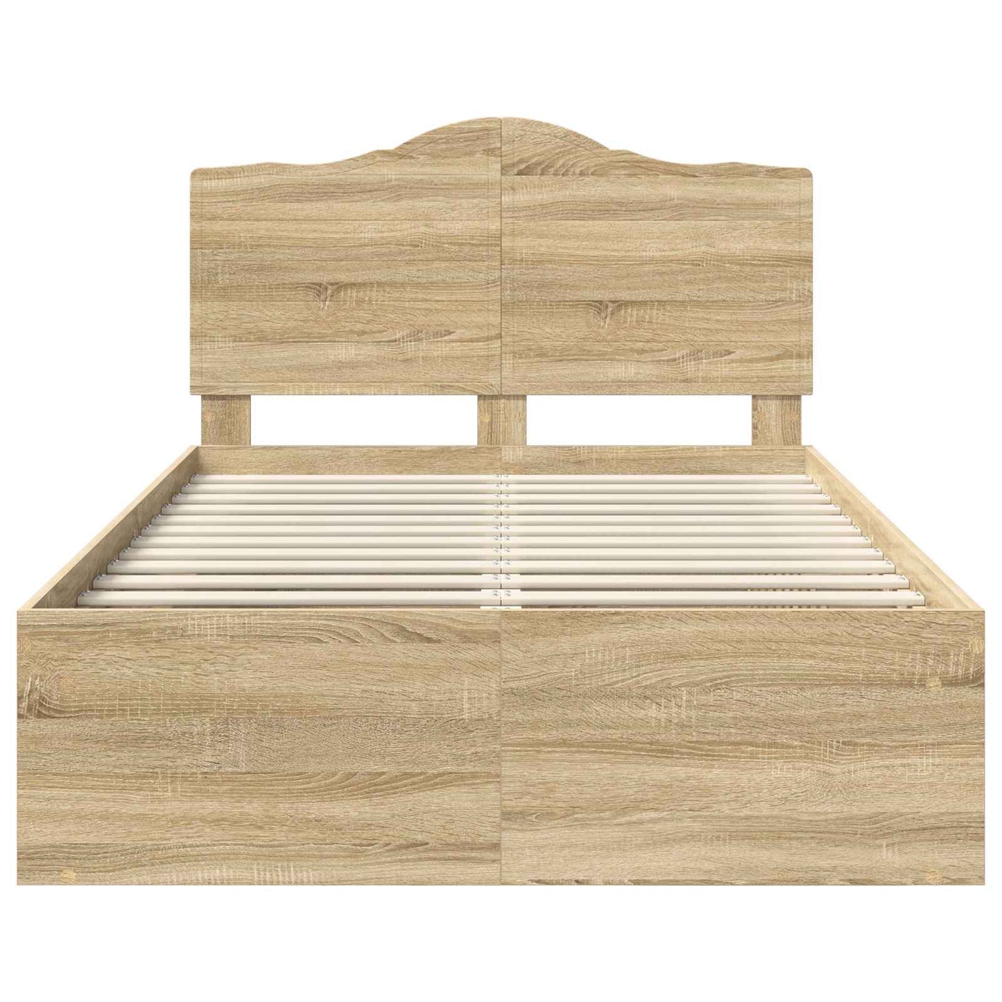 vidaXL Σκελετός Κρεβατιού Σονόμα 120 x 190 cm Στερεά ξυλεία πεύκου