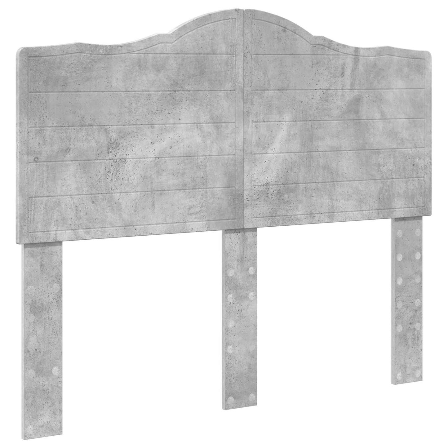 vidaXL Σκελετός Κρεβατιού Σκυρόδεμα 120 x 190 cm Στερεά ξυλεία πεύκου