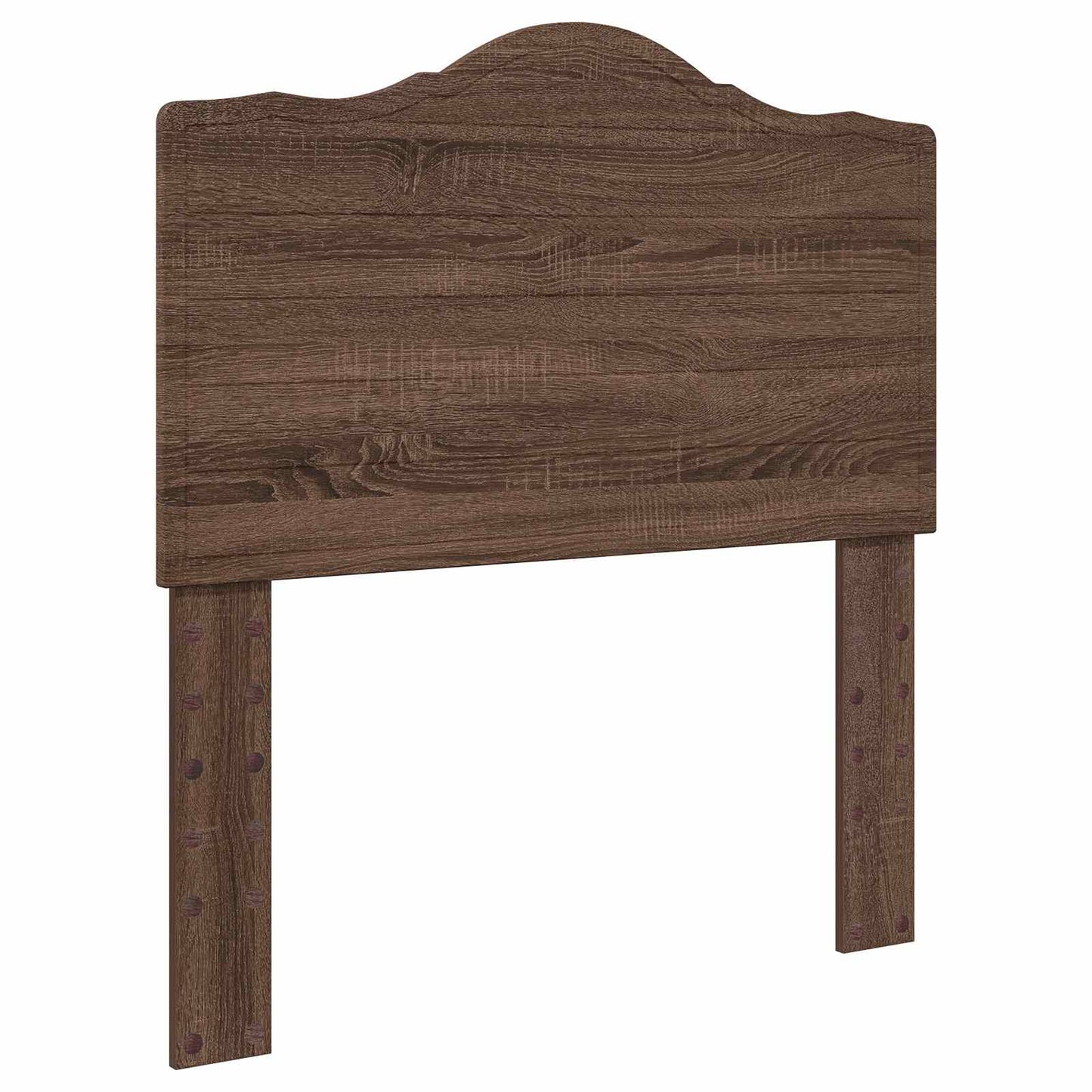 vidaXL Σκελετός Κρεβατιού Καφέ δρυς 90 x 190 cm Μηχανήματος Ξύλο