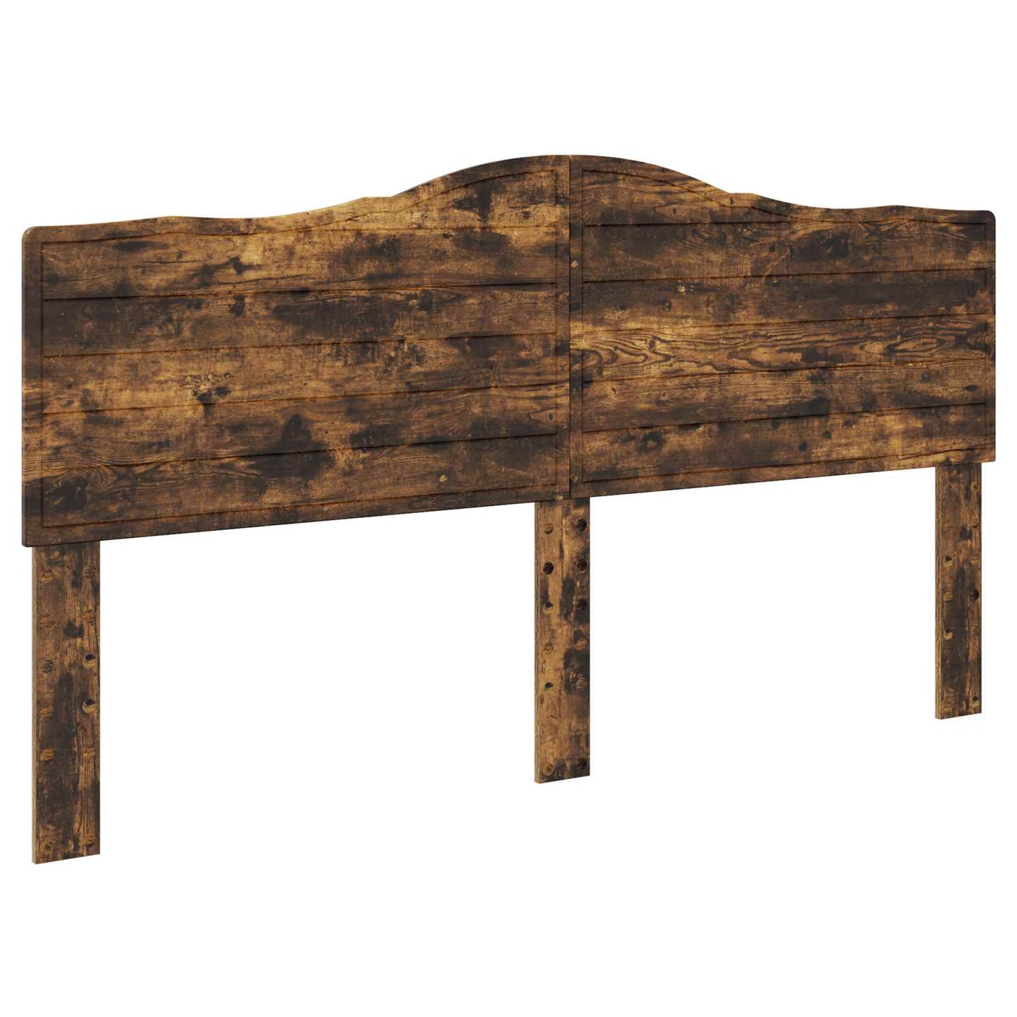 vidaXL Κρεβάτι Αποθήκης Καπνιστό Δρύς 180 x 200 cm Επεξεργασμένο ξύλο