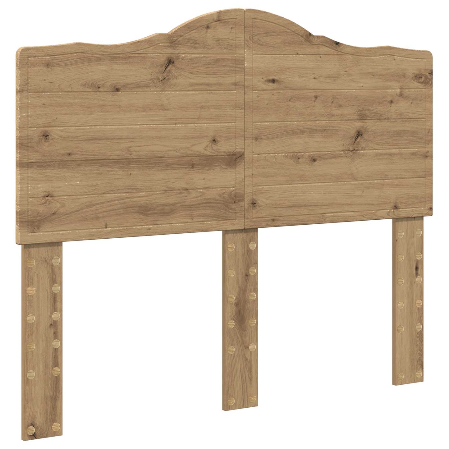 vidaXL Σκελετός Κρεβατιού Artisan Oak 120 x 190 cm Επεξεργασμένο ξύλο