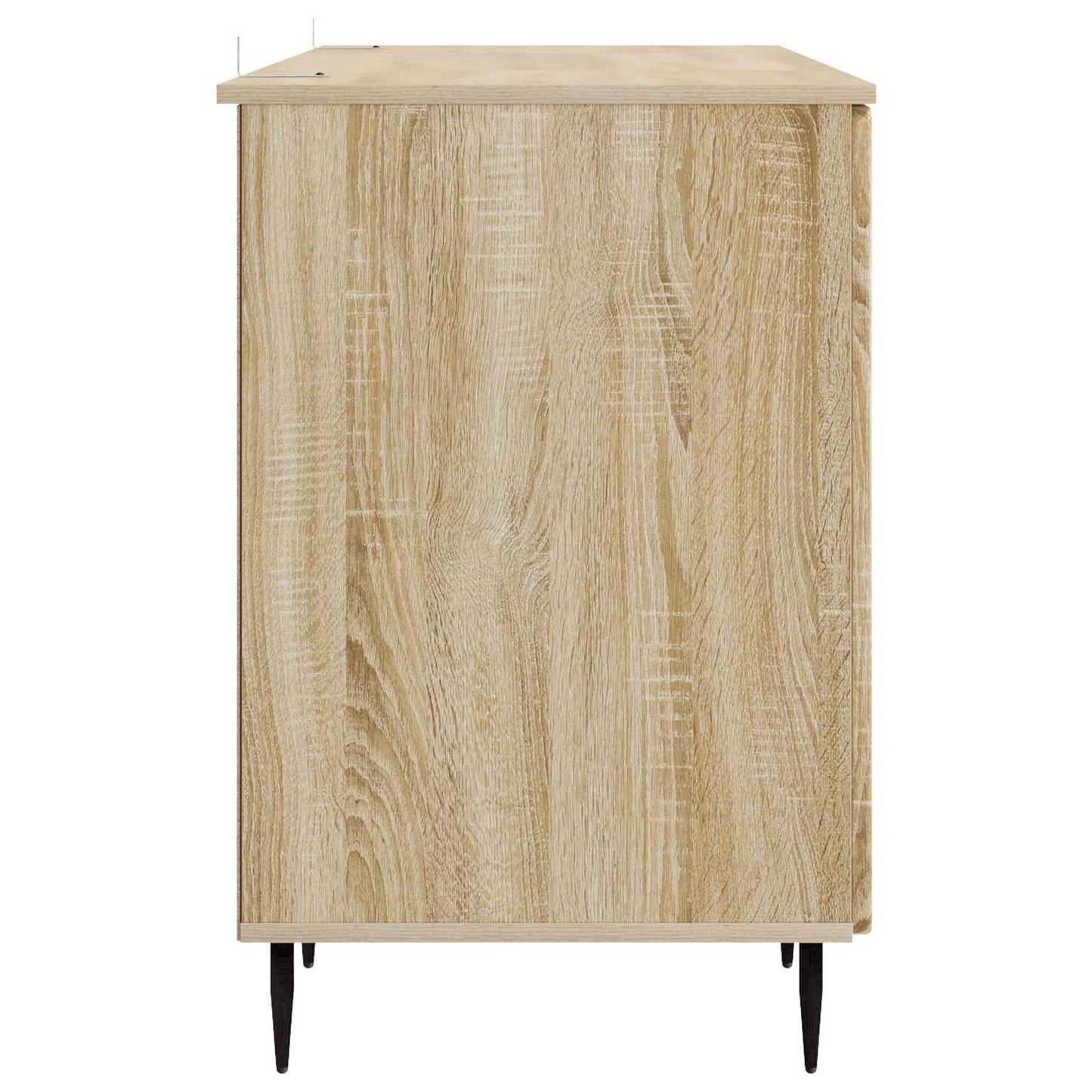 vidaXL Γραφείο Sonoma Δρυς 142,5 x 50 x 75 εκ. Επεξεργασμένο Ξύλο