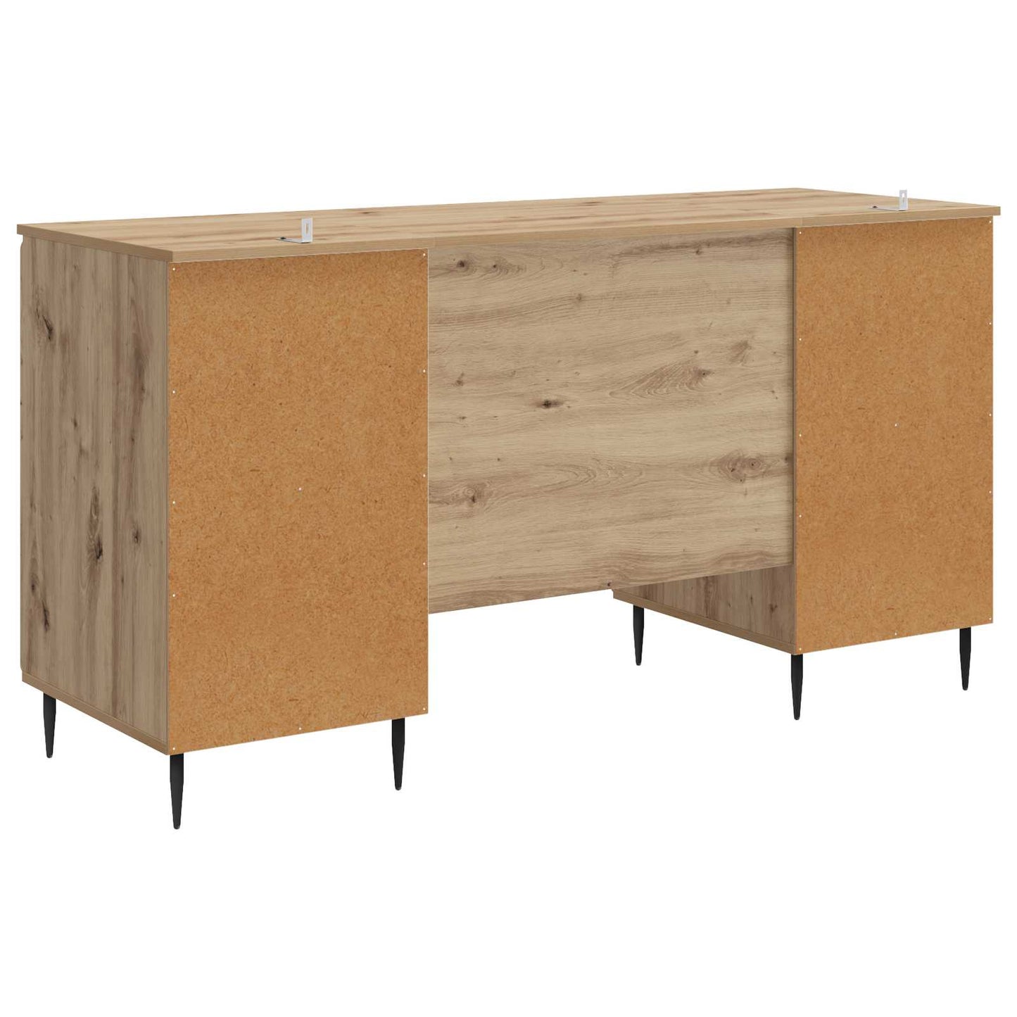 vidaXL Γραφείο Artisan Δρυς 142,5 x 50 x 75 εκ. Επεξεργασμένο Ξύλο