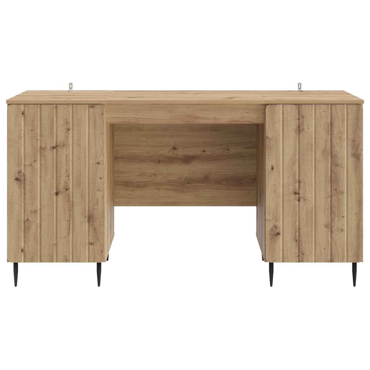 vidaXL Γραφείο Artisan Δρυς 142,5 x 50 x 75 εκ. Επεξεργασμένο Ξύλο