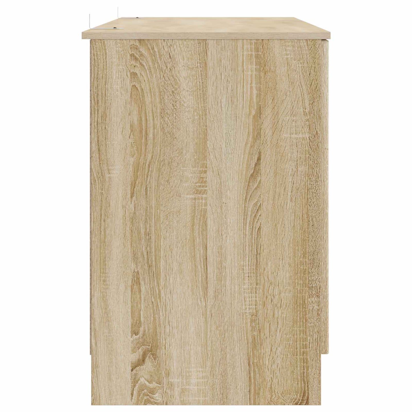 vidaXL Γραφείο Sonoma Δρυς 142,5 x 50 x 75 εκ. Επεξεργασμένο Ξύλο