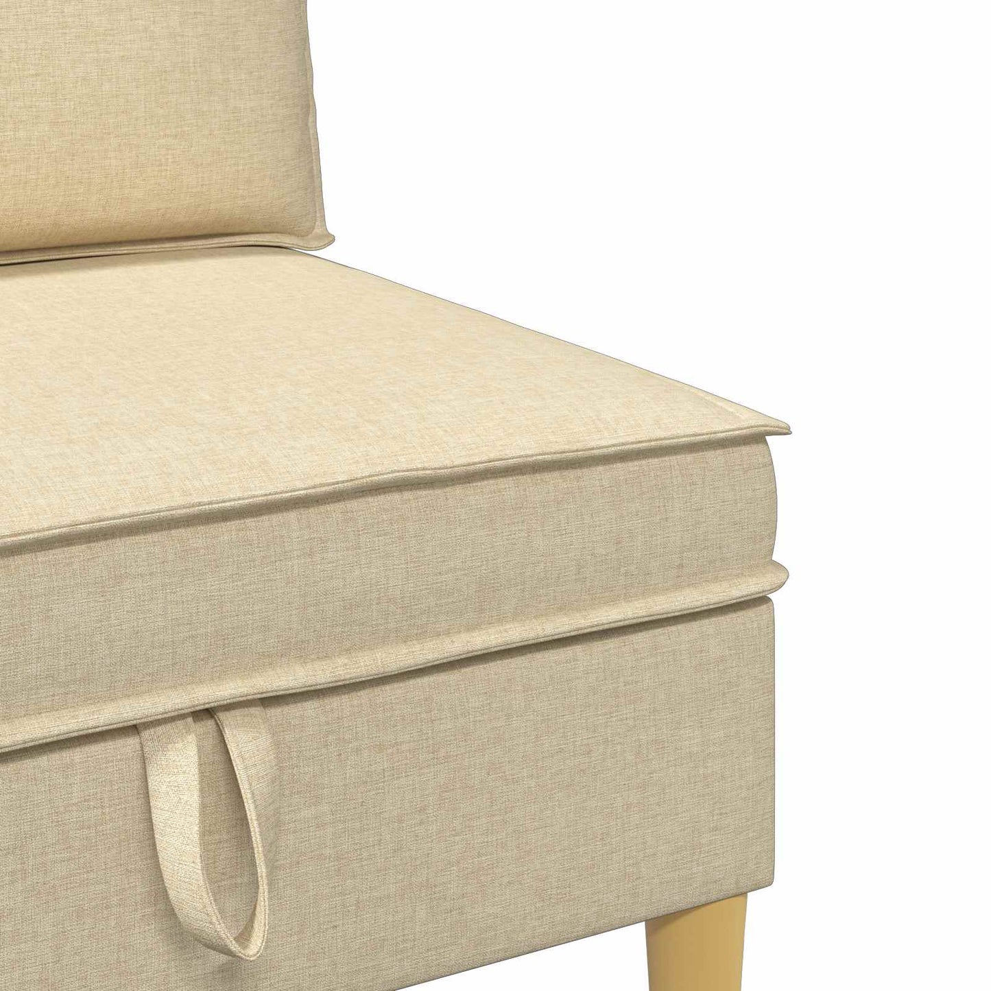 vidaXL Καθιστικό με αποθήκευση Ύφασμα