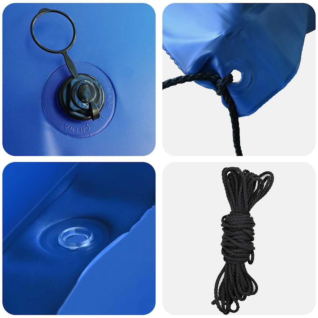 vidaXL Μαξιλάρι πισίνας Μπλε 400 x 200 x 140 εκ. PVC