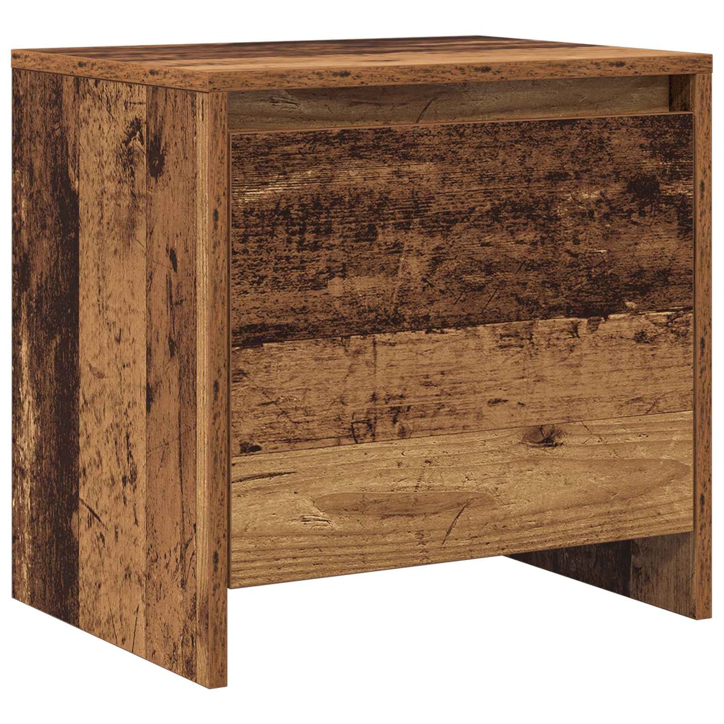 vidaXL Κομοδίνο Παλιό ξύλο 45 x 34 x 44,5 εκ Επεξεργασμένο Ξύλο