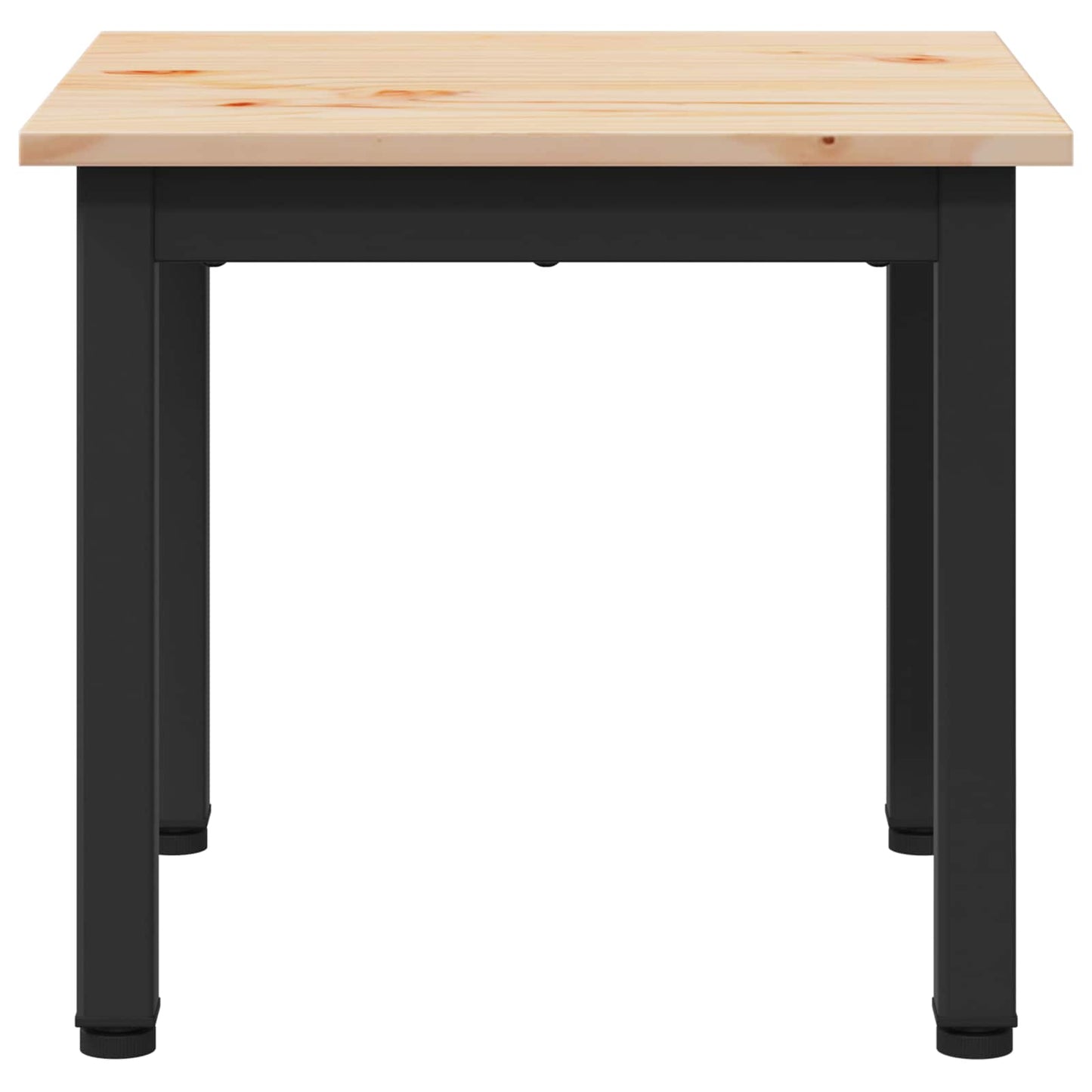 vidaXL Τραπεζάκι σαλονιού Φυσικό 40 x 40 x 36 cm Στερεά ξυλεία πεύκου