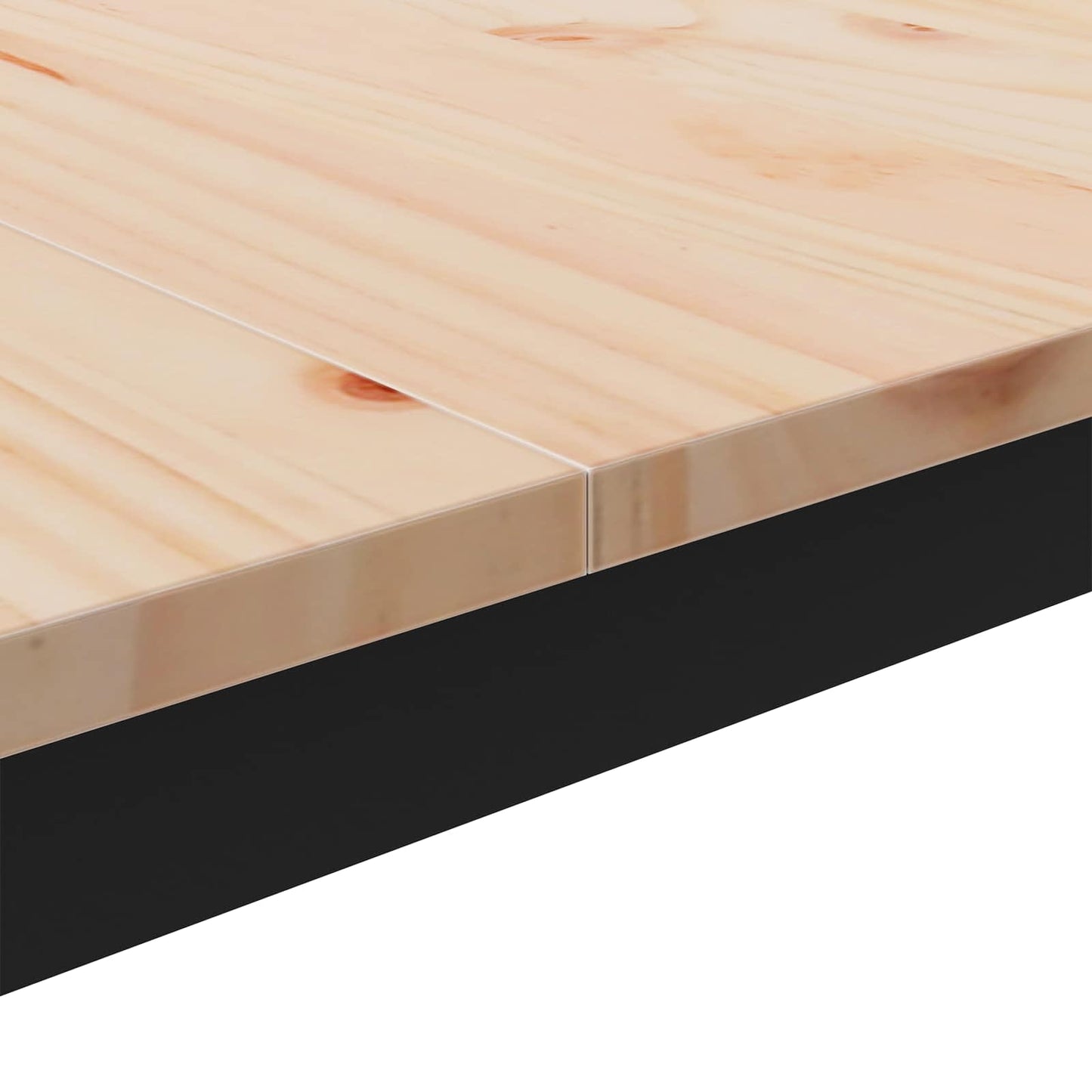 vidaXL Τραπεζάκι σαλονιού Φυσικό 60 x 60 x 36 cm Στερεά ξυλεία πεύκου