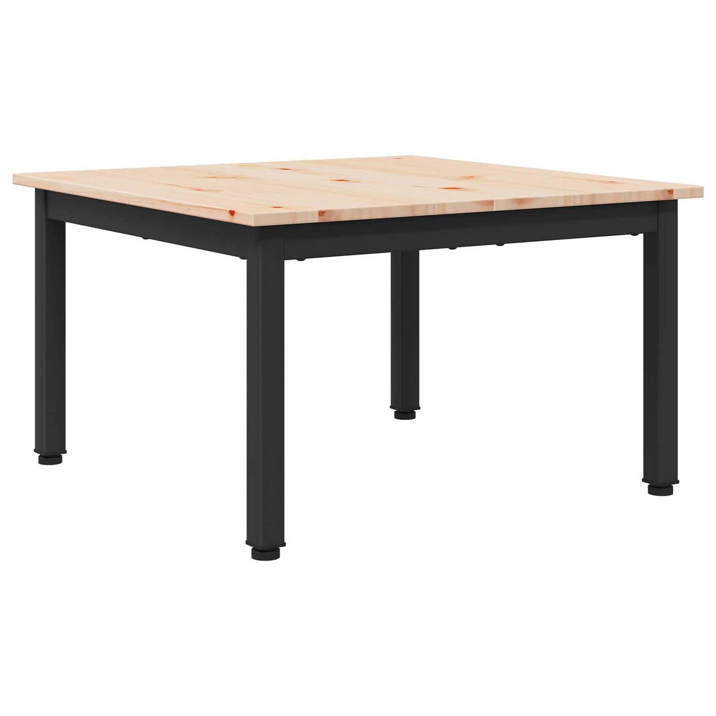 vidaXL Τραπεζάκι σαλονιού Φυσικό 60 x 60 x 36 cm Στερεά ξυλεία πεύκου
