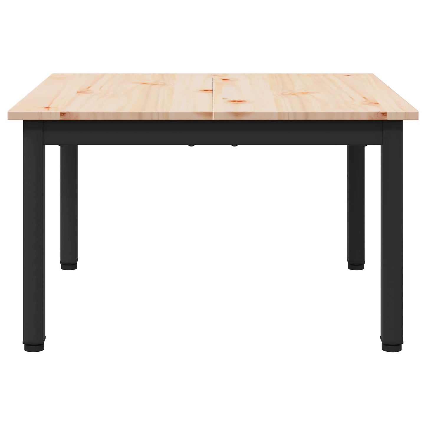 vidaXL Τραπεζάκι σαλονιού Φυσικό 60 x 60 x 36 cm Στερεά ξυλεία πεύκου