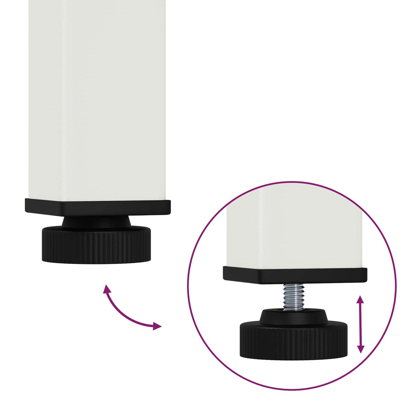 vidaXL Τραπεζάκι σαλονιού Λευκό 60 x 50 x 36 εκ Στερεά ξυλεία πεύκου